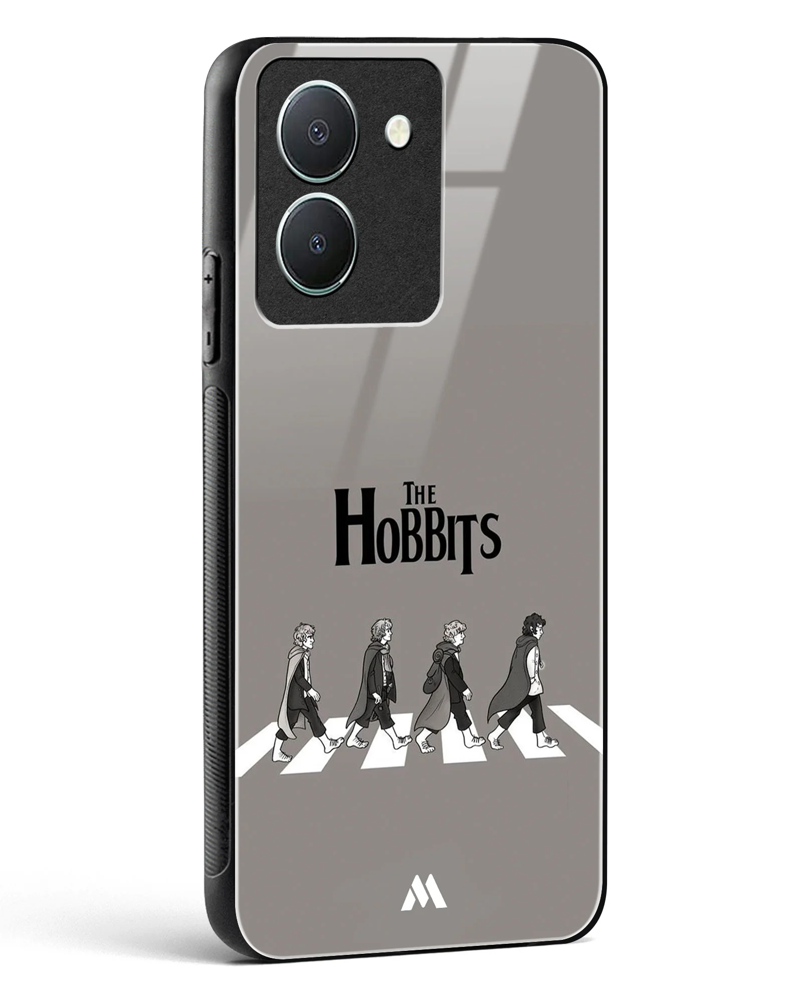 Hobbits at the Abbey Road Crossing Glass Case Phone Cover (Vivo) - Image 164