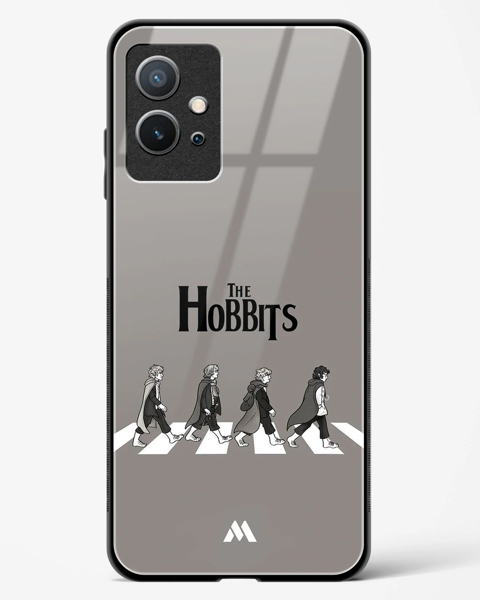 Hobbits at the Abbey Road Crossing Glass Case Phone Cover (Vivo) - Image 169