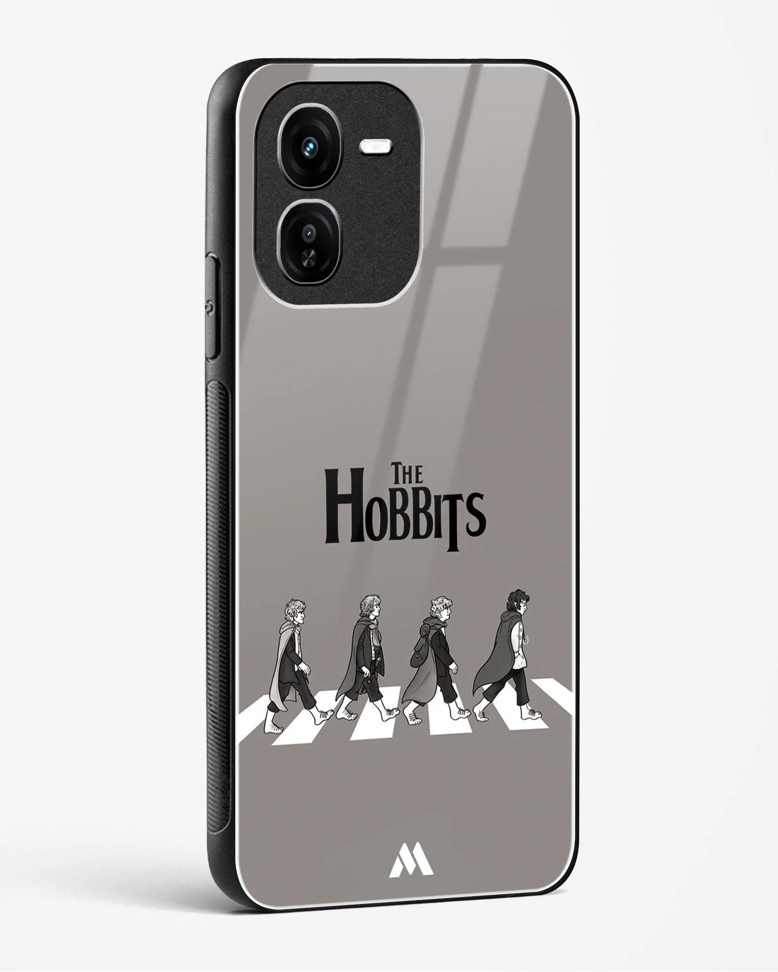 Hobbits at the Abbey Road Crossing Glass Case Phone Cover (Vivo) - Image 26