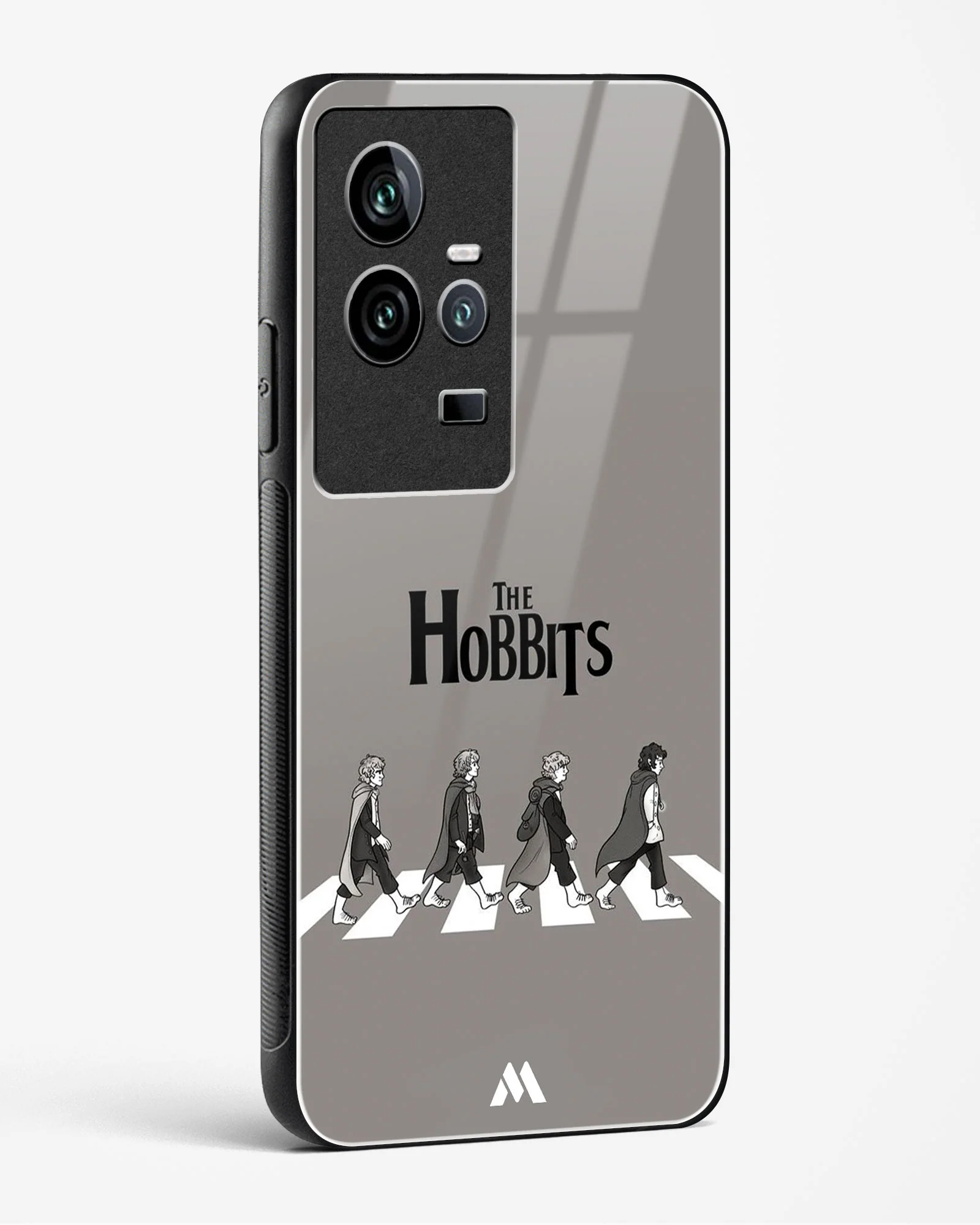 Hobbits at the Abbey Road Crossing Glass Case Phone Cover (Vivo) - Image 34
