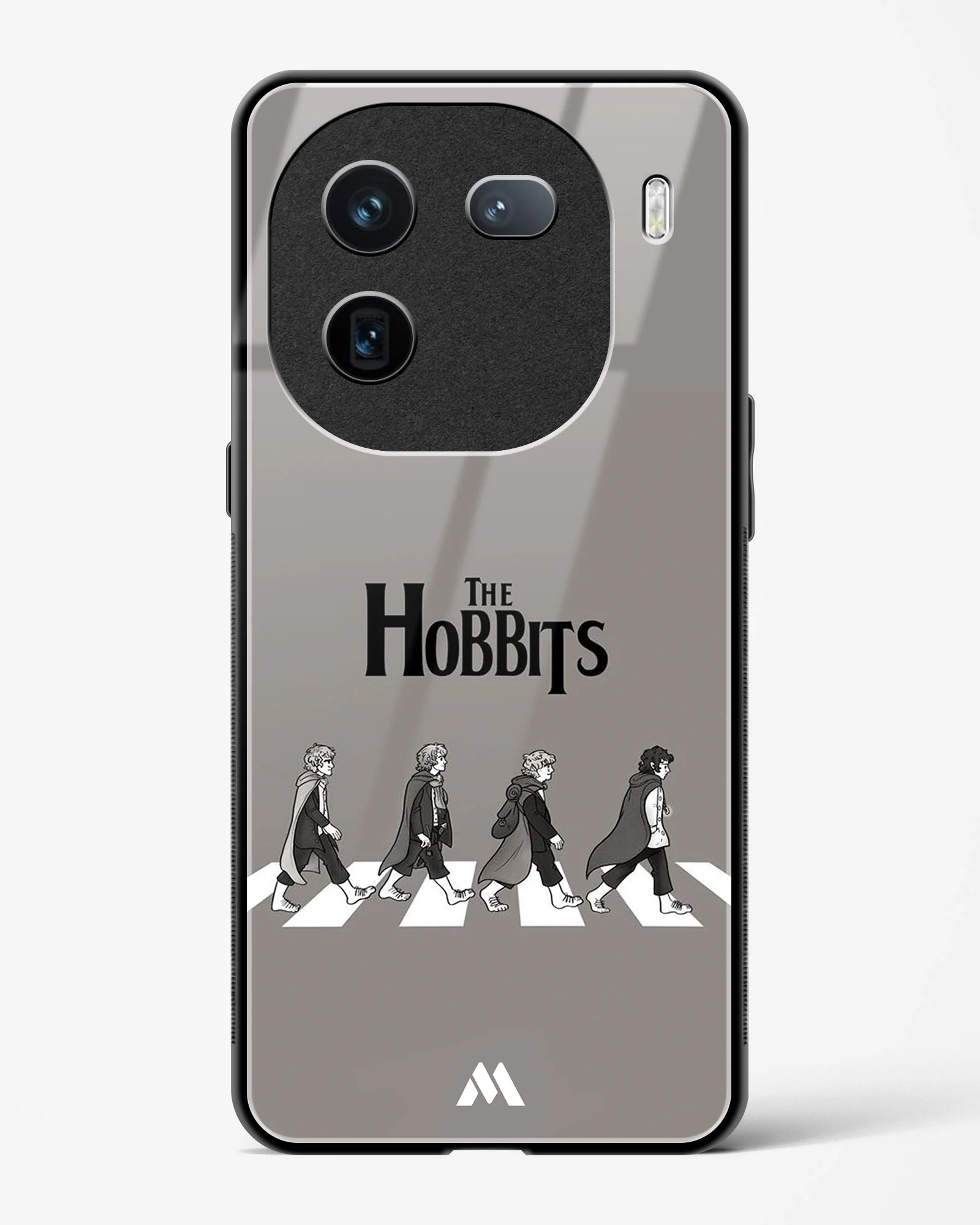 Hobbits at the Abbey Road Crossing Glass Case Phone Cover (Vivo) - Image 35