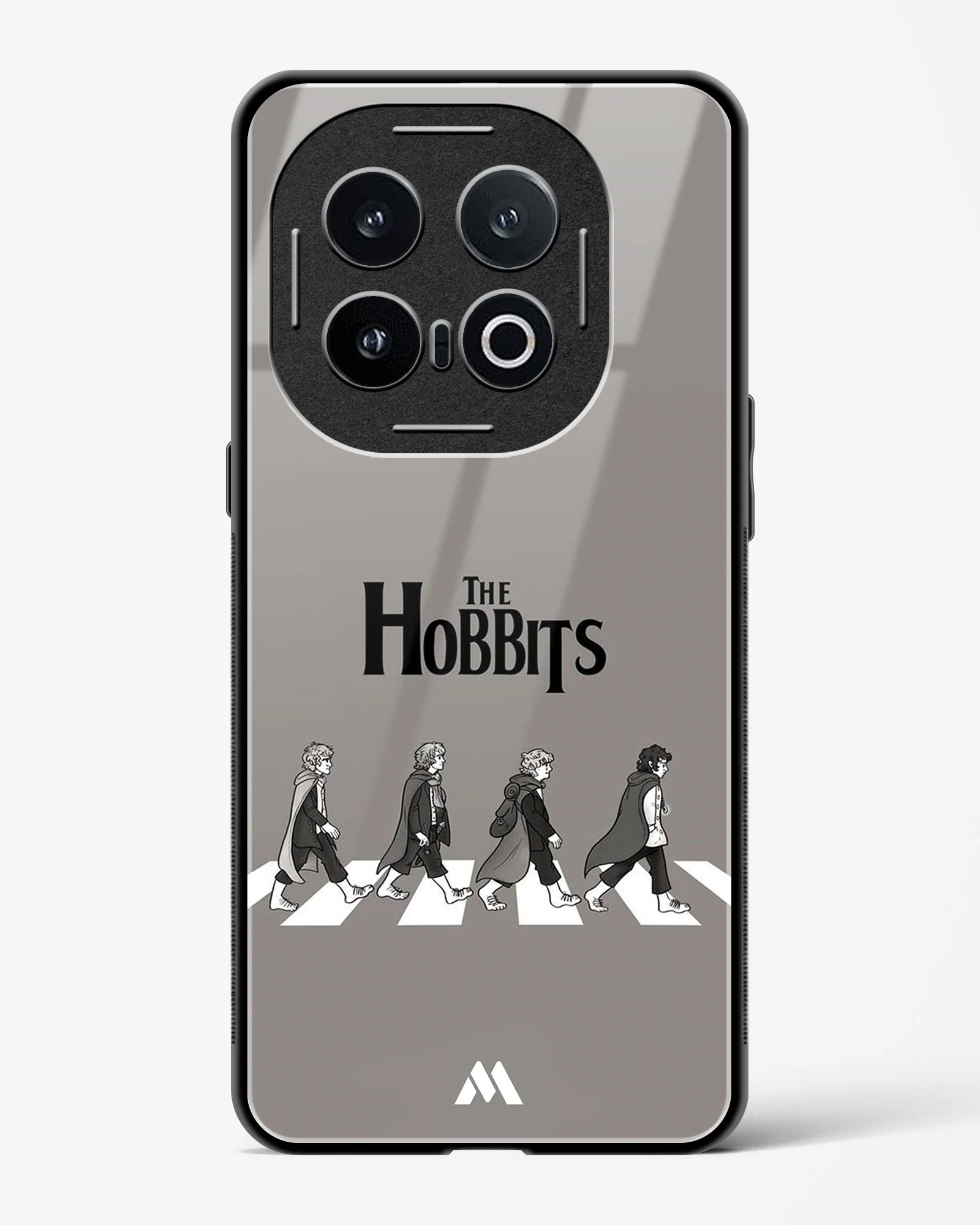 Hobbits at the Abbey Road Crossing Glass Case Phone Cover (Vivo) - Image 37
