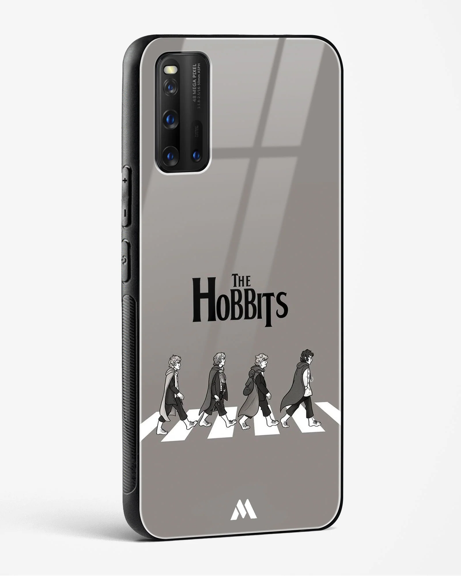 Hobbits at the Abbey Road Crossing Glass Case Phone Cover (Vivo) - Image 40