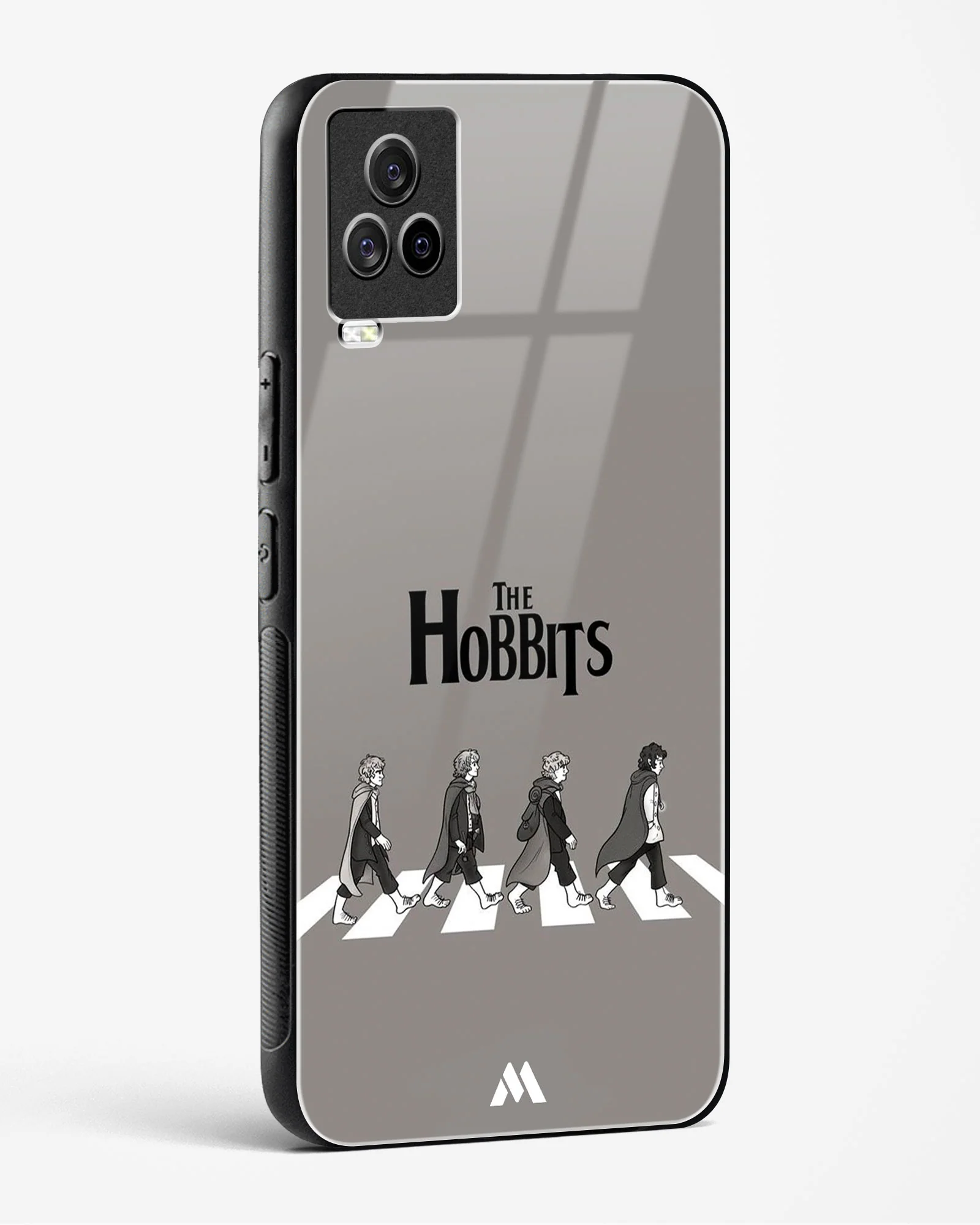 Hobbits at the Abbey Road Crossing Glass Case Phone Cover (Vivo) - Image 44