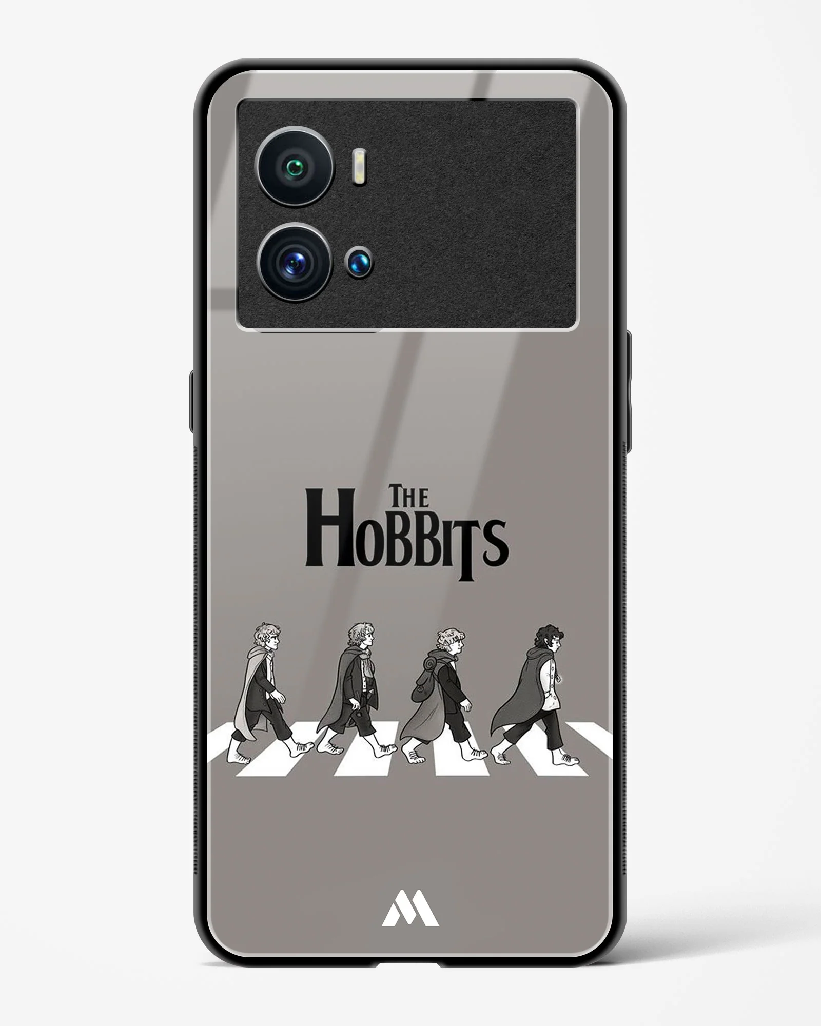 Hobbits at the Abbey Road Crossing Glass Case Phone Cover (Vivo) - Image 47
