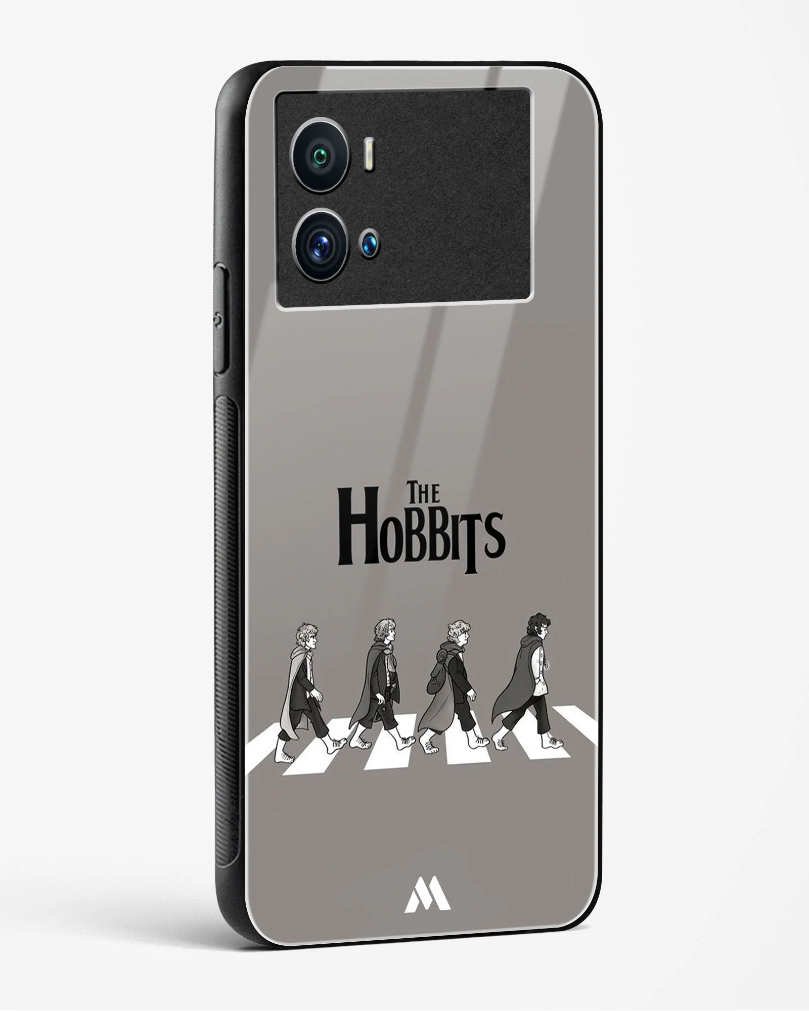 Hobbits at the Abbey Road Crossing Glass Case Phone Cover (Vivo) - Image 48