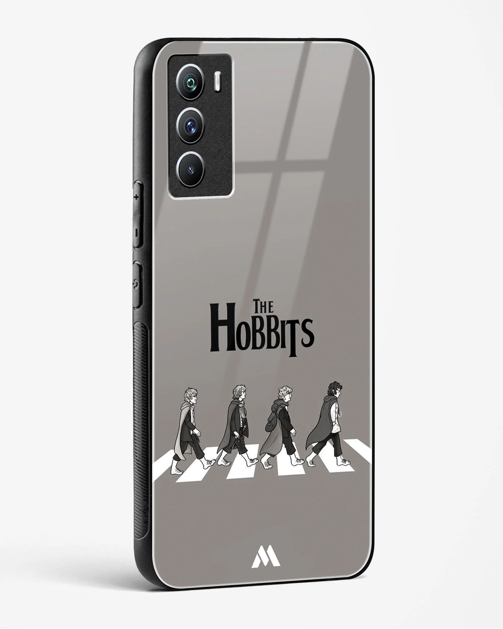 Hobbits at the Abbey Road Crossing Glass Case Phone Cover (Vivo) - Image 50