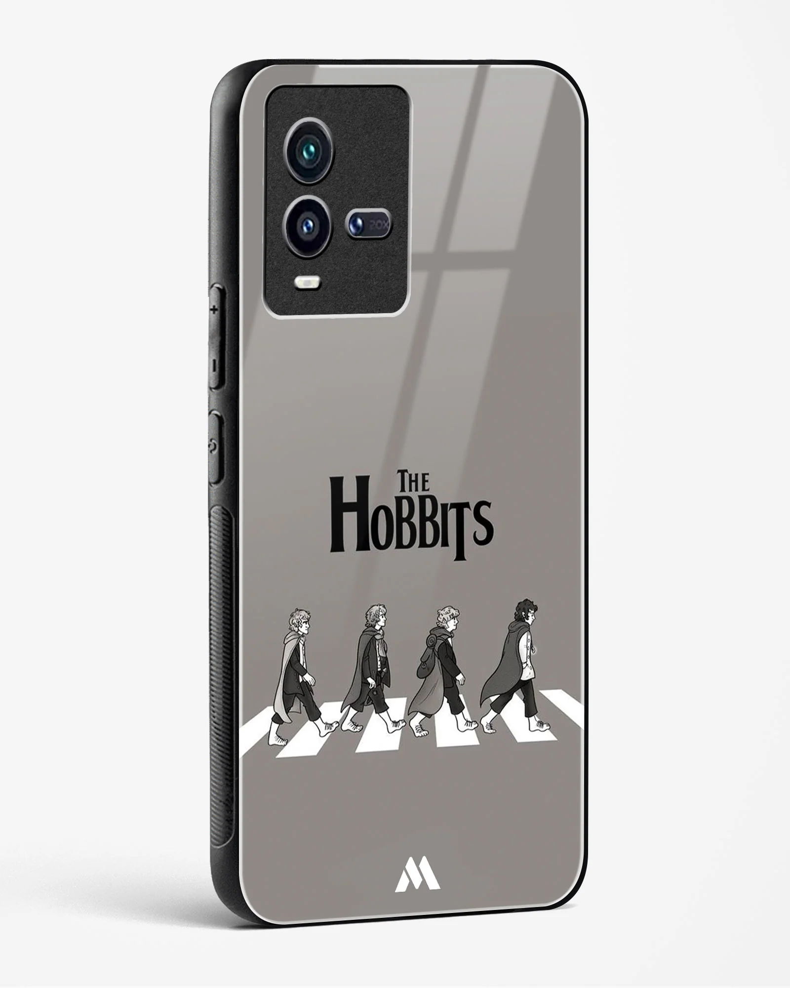 Hobbits at the Abbey Road Crossing Glass Case Phone Cover (Vivo) - Image 52