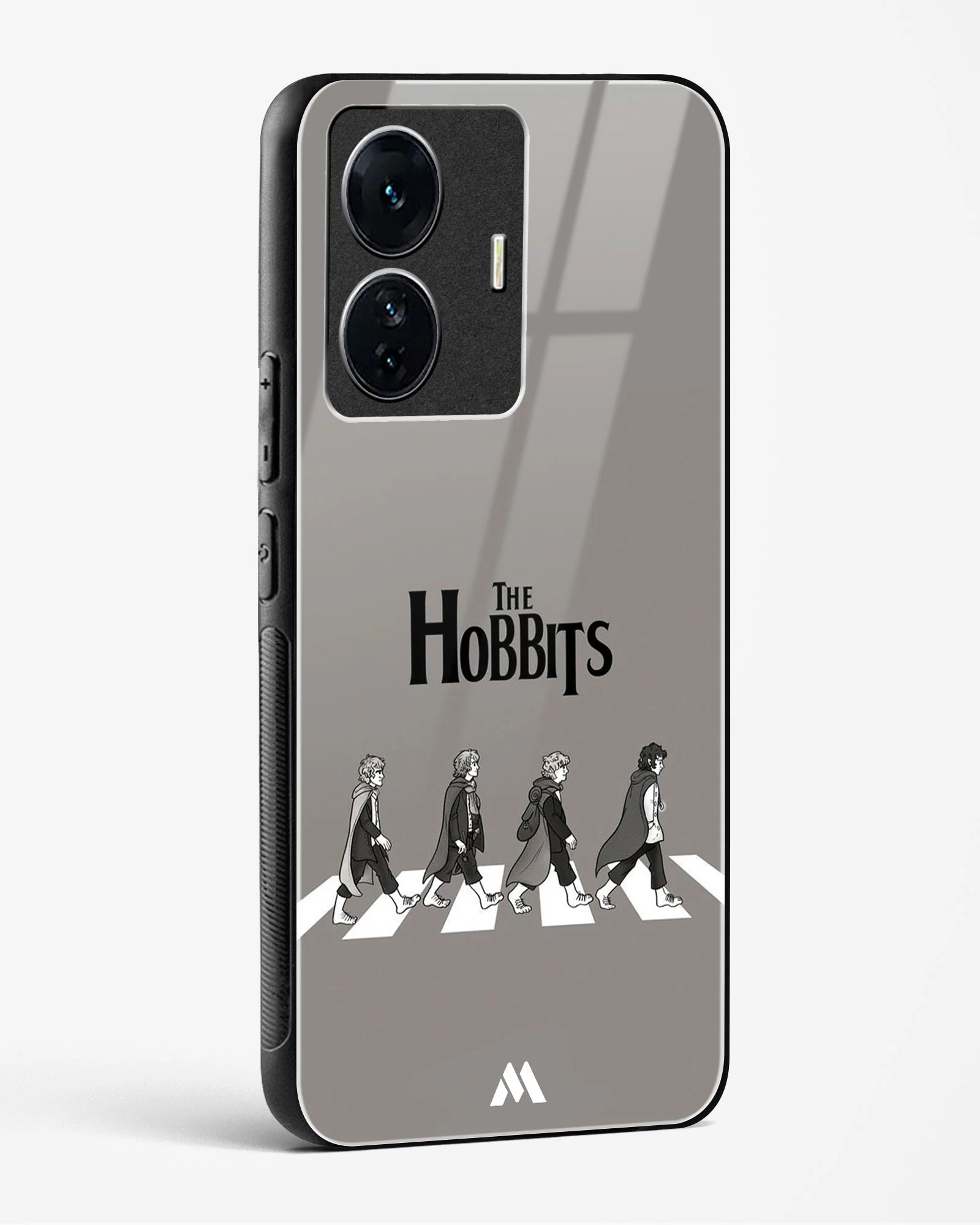 Hobbits at the Abbey Road Crossing Glass Case Phone Cover (Vivo) - Image 62
