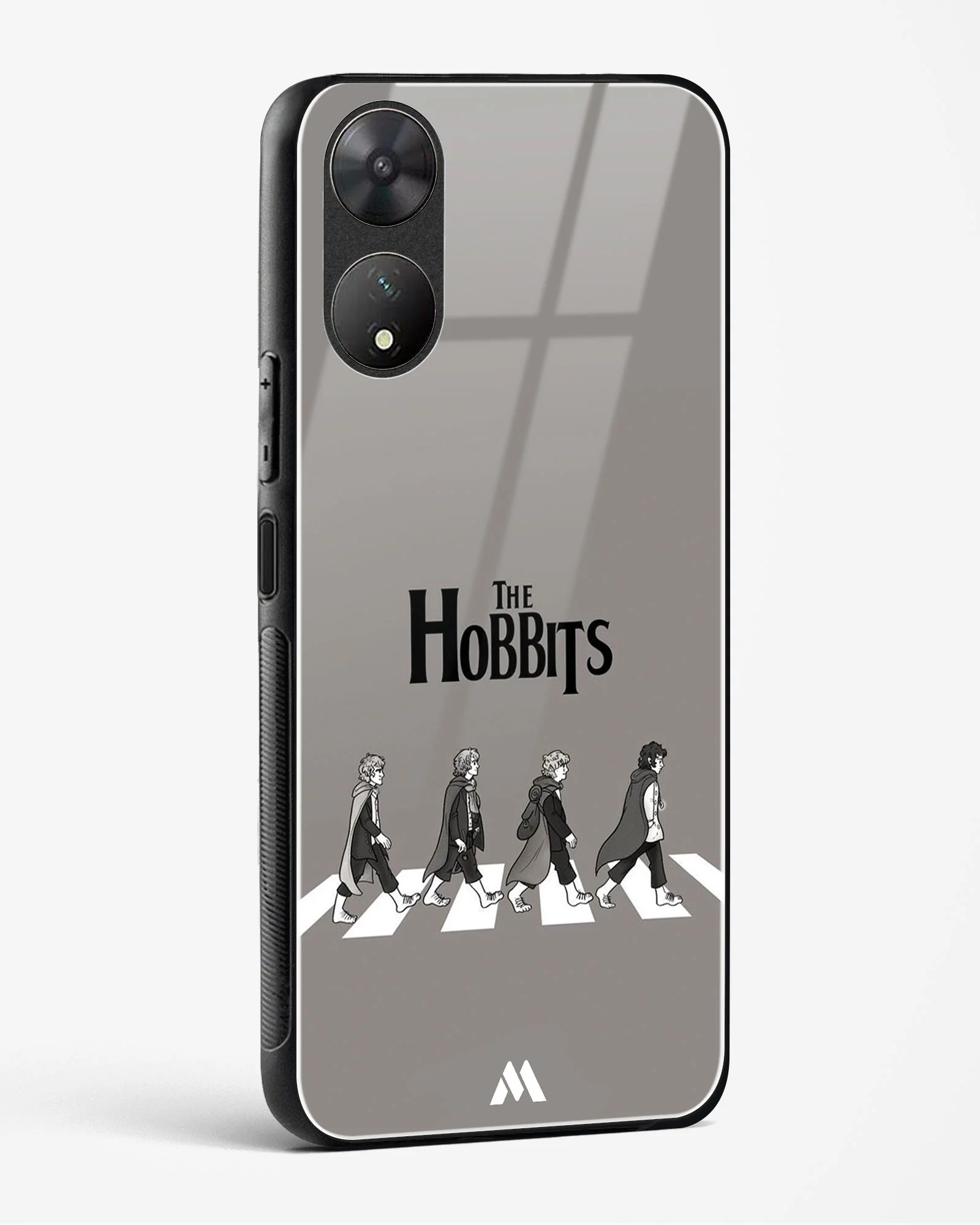 Hobbits at the Abbey Road Crossing Glass Case Phone Cover (Vivo) - Image 64