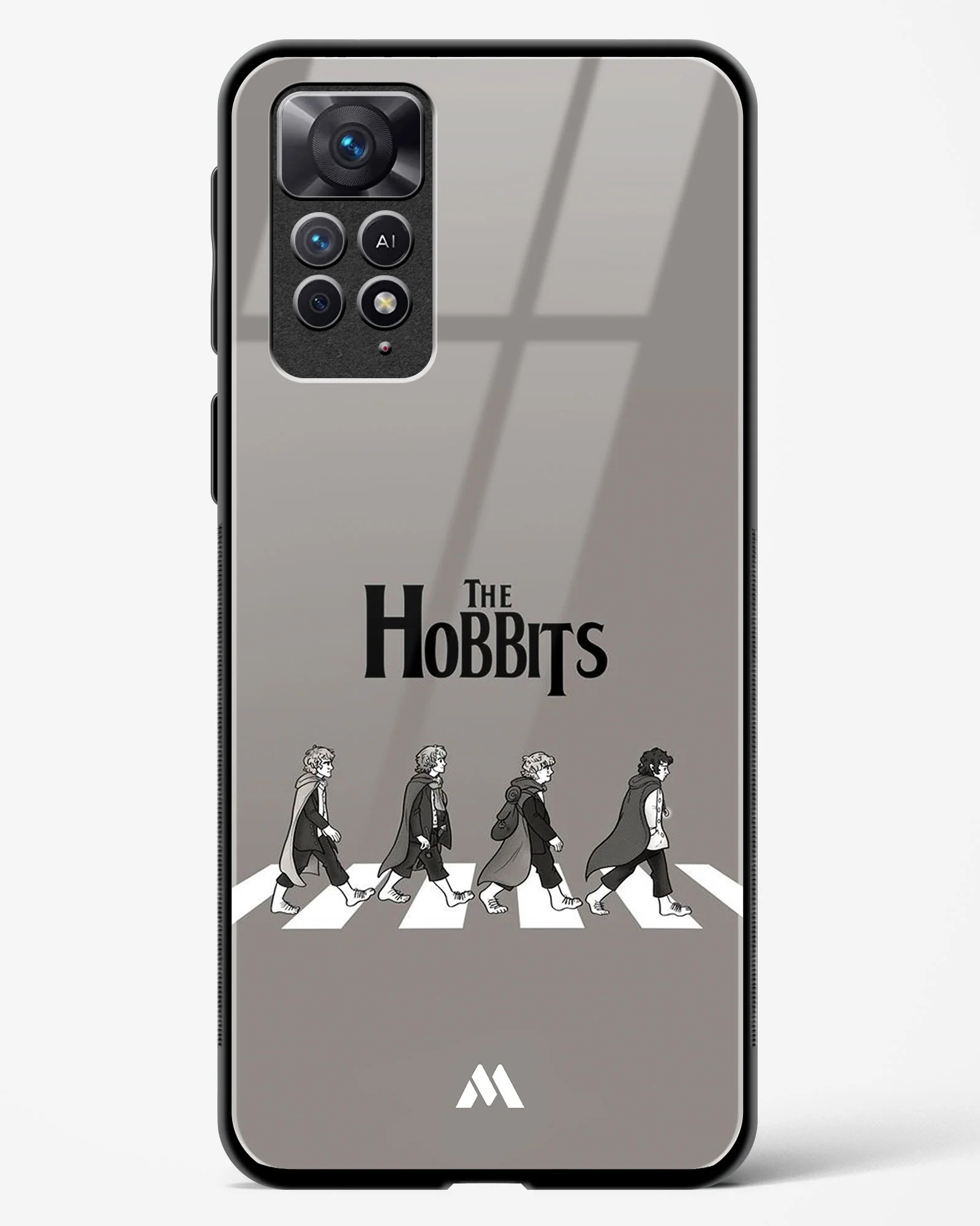 Hobbits at the Abbey Road Crossing Glass Case Phone Cover (Xiaomi) - Image 105