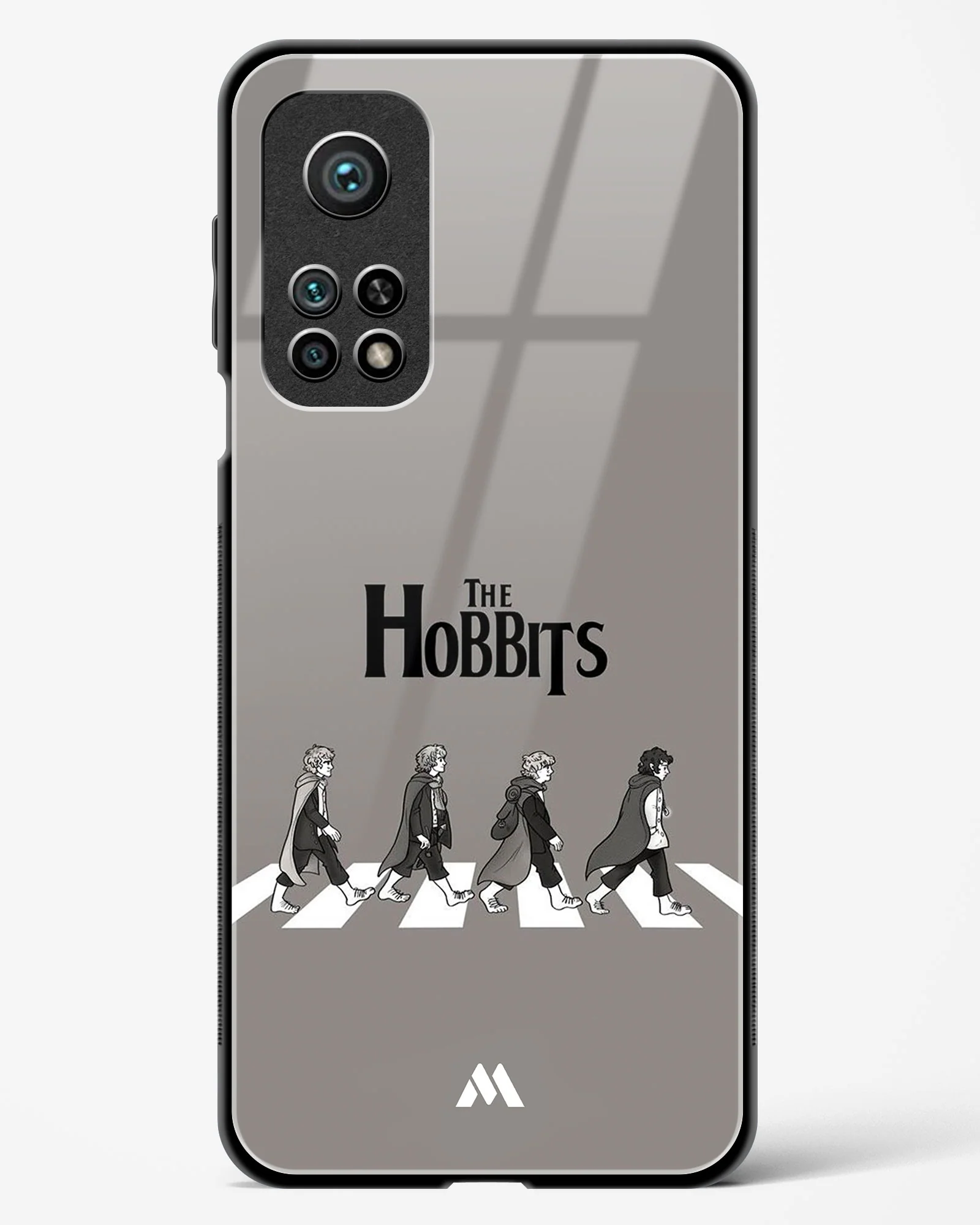 Hobbits at the Abbey Road Crossing Glass Case Phone Cover (Xiaomi) - Image 5