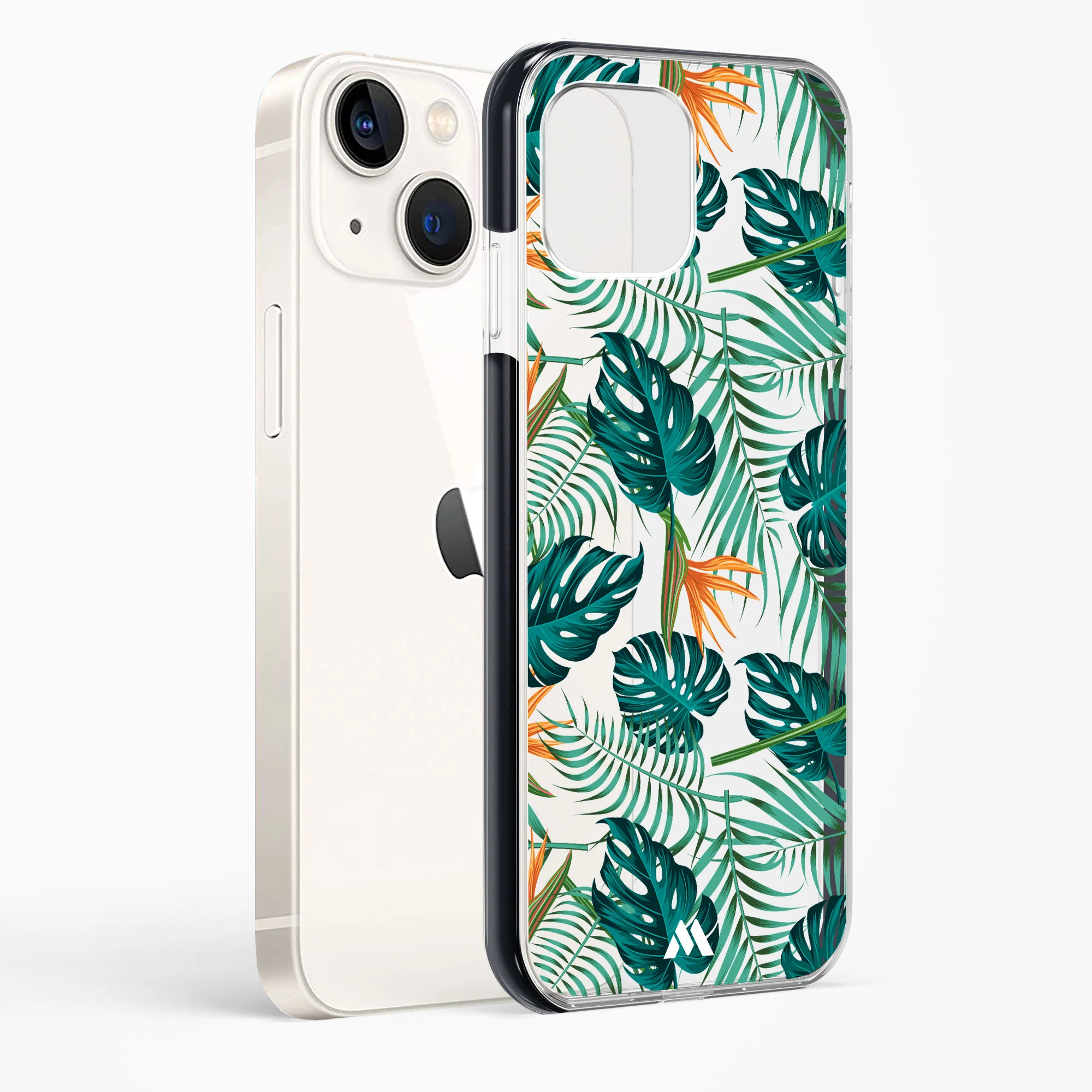 Jungle Leaves Impact Drop Protection Case (Apple) - Image 46