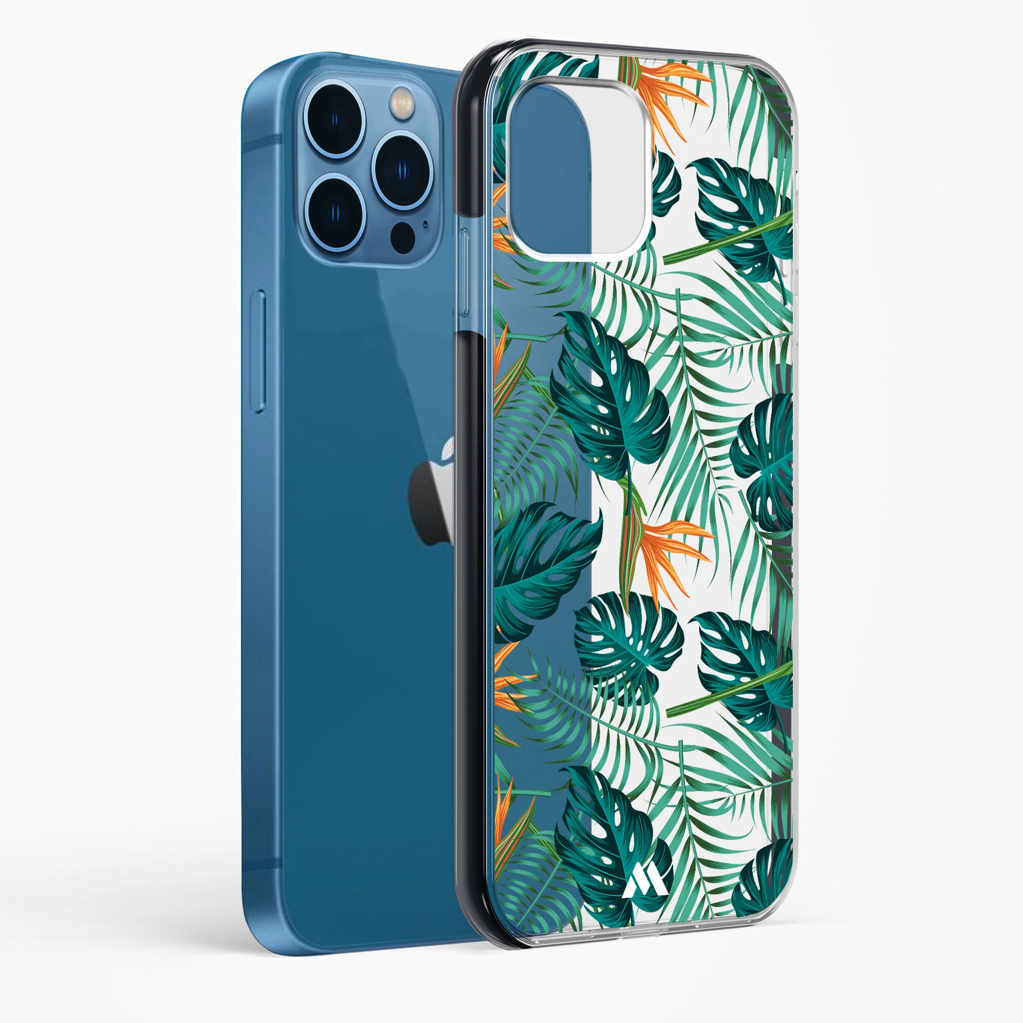 Jungle Leaves Impact Drop Protection Case (Apple) - Image 60