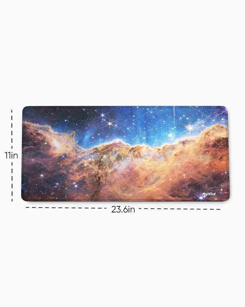 NIght Sky from the James Webb Telescope EdgeGuard Desk Mat - Image 5