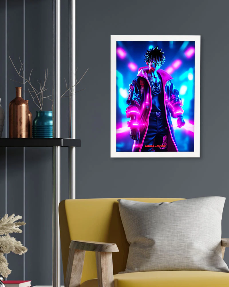 One Piece-Neon Luffy [AKIRA] Art-Poster - Image 17