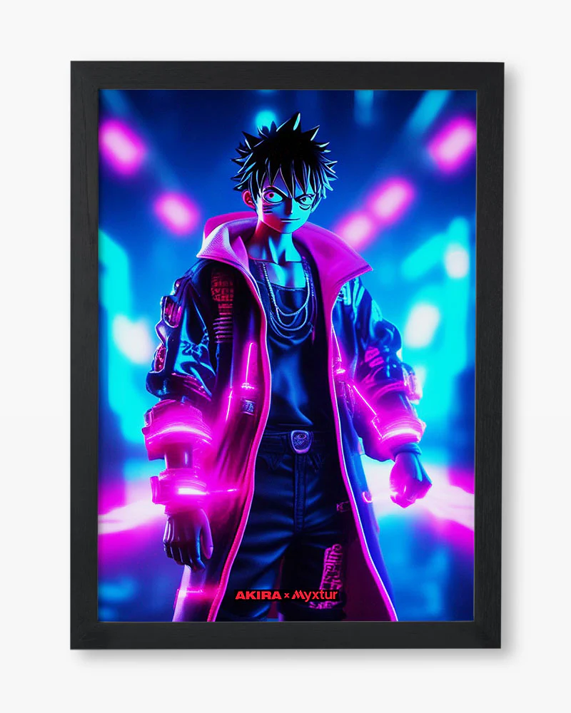 One Piece-Neon Luffy [AKIRA] Art-Poster - Image 20