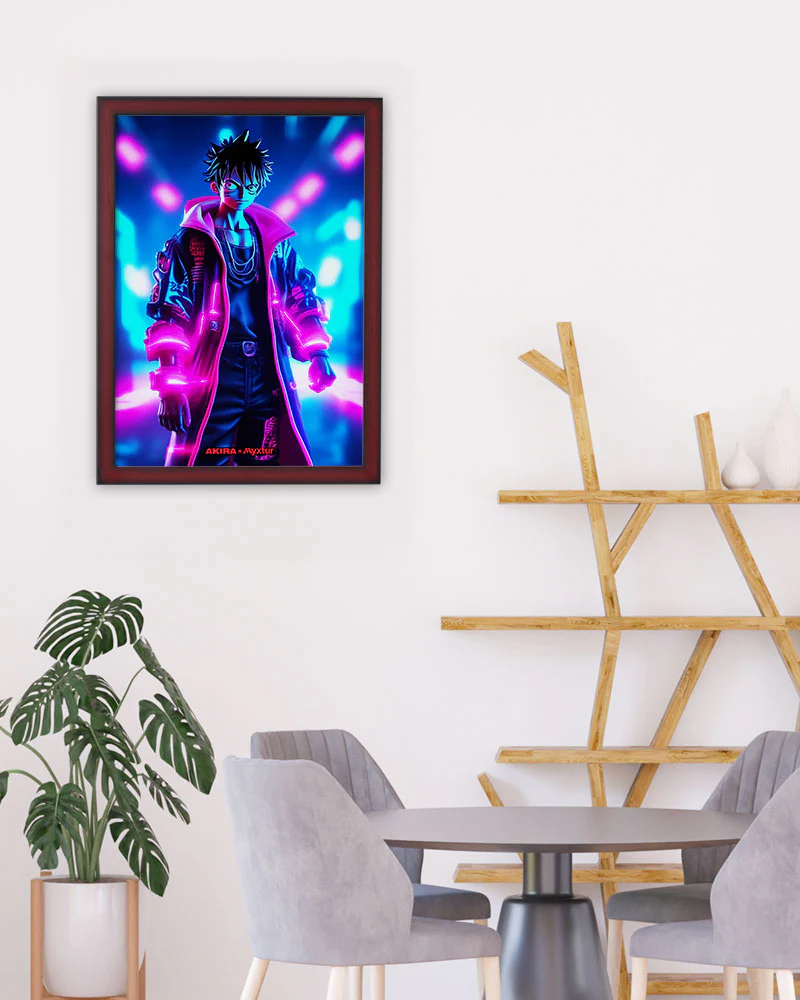 One Piece-Neon Luffy [AKIRA] Art-Poster - Image 25