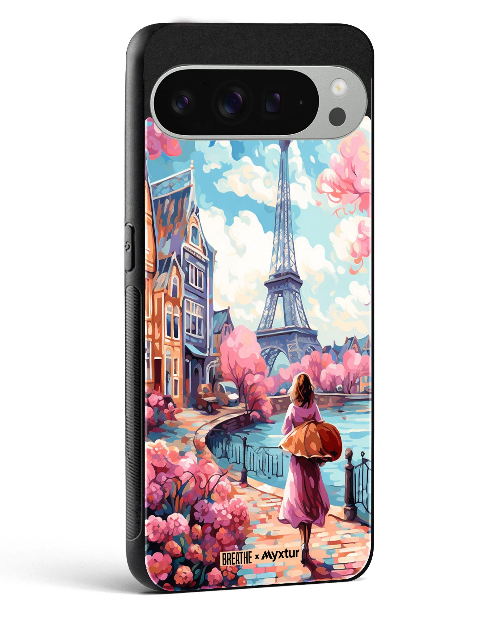 Pastel Paris Impressions [BREATHE] Glass Case Phone Cover (Google) - Image 30