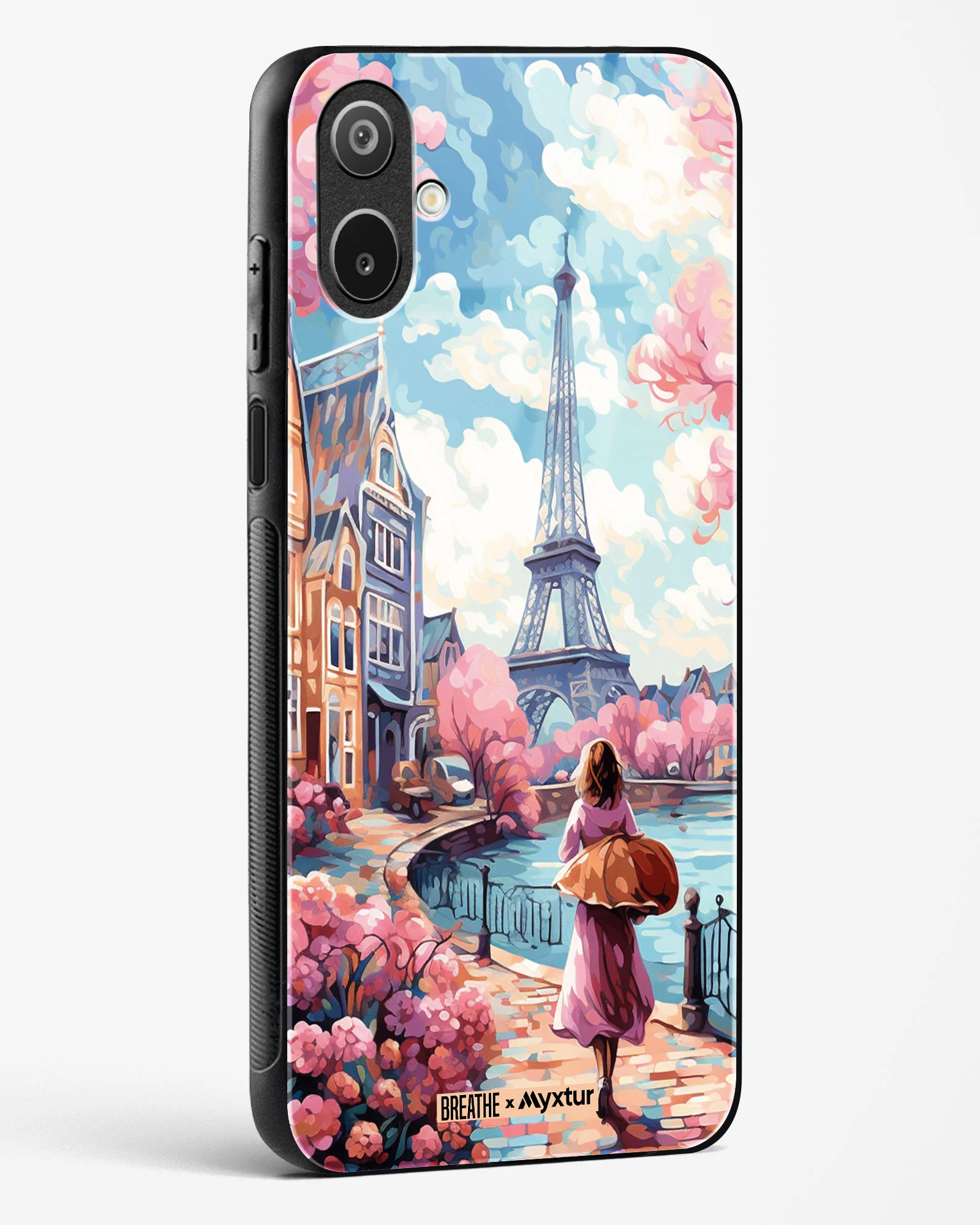 Pastel Paris Impressions [BREATHE] Glass Case Phone Cover (Samsung) - Image 10