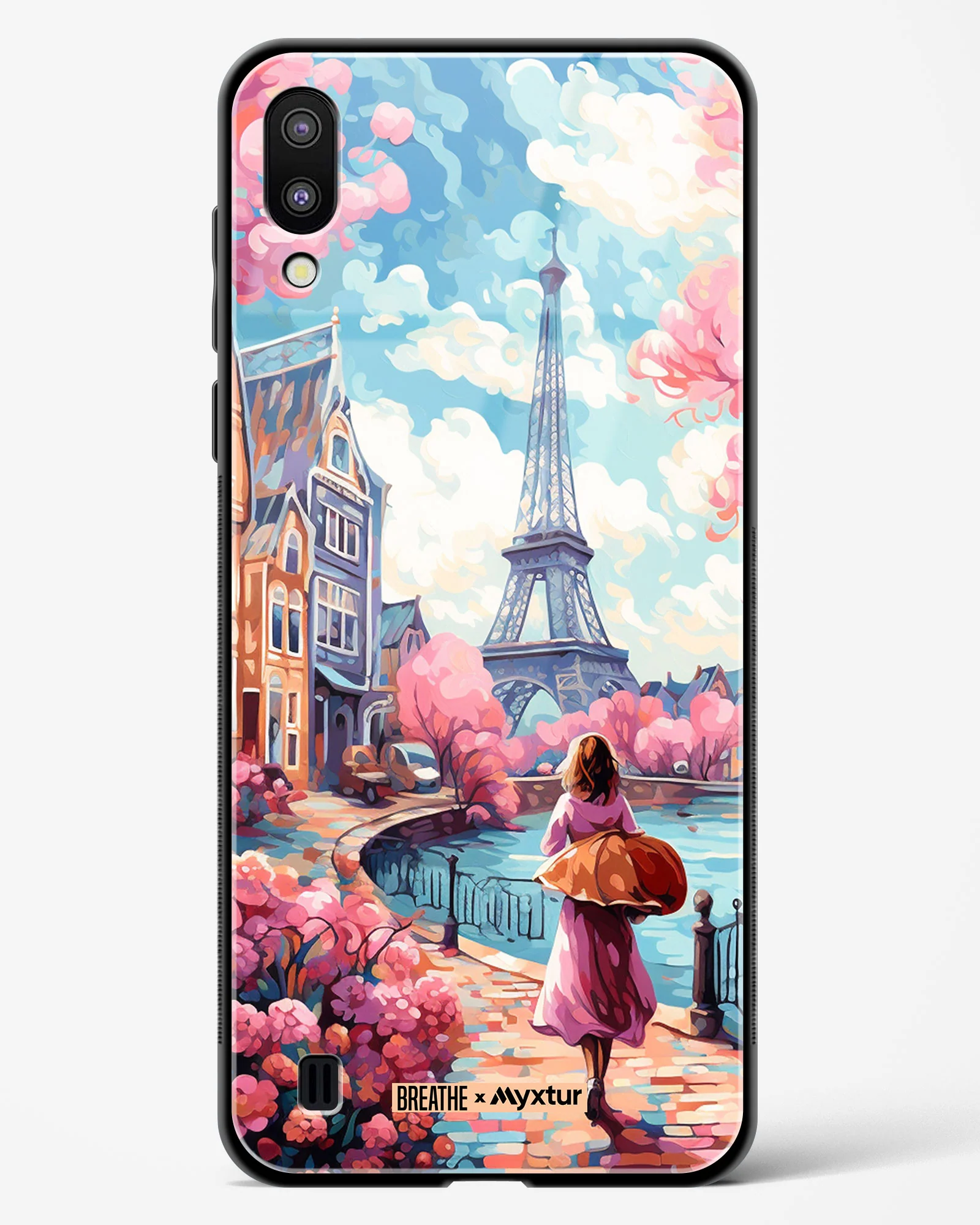 Pastel Paris Impressions [BREATHE] Glass Case Phone Cover (Samsung) - Image 107