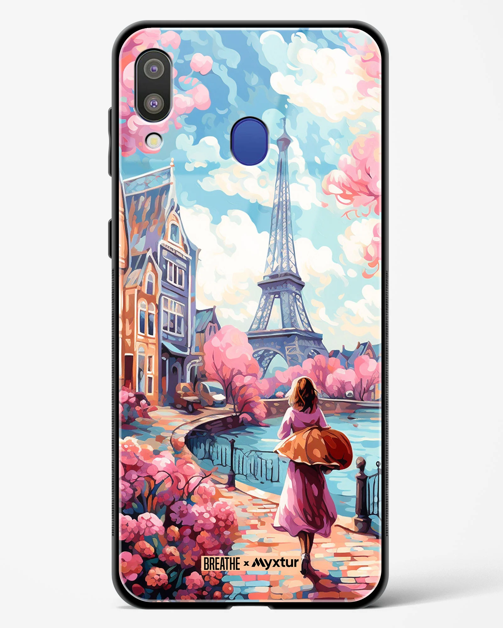 Pastel Paris Impressions [BREATHE] Glass Case Phone Cover (Samsung) - Image 117