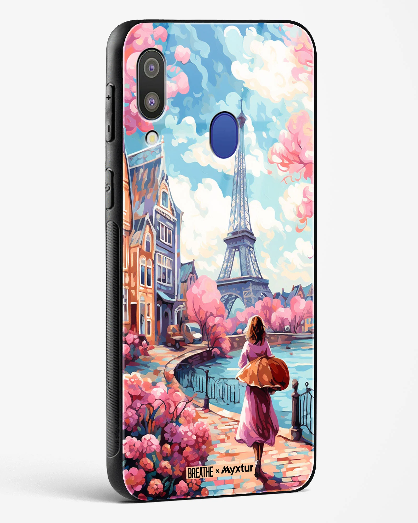 Pastel Paris Impressions [BREATHE] Glass Case Phone Cover (Samsung) - Image 118