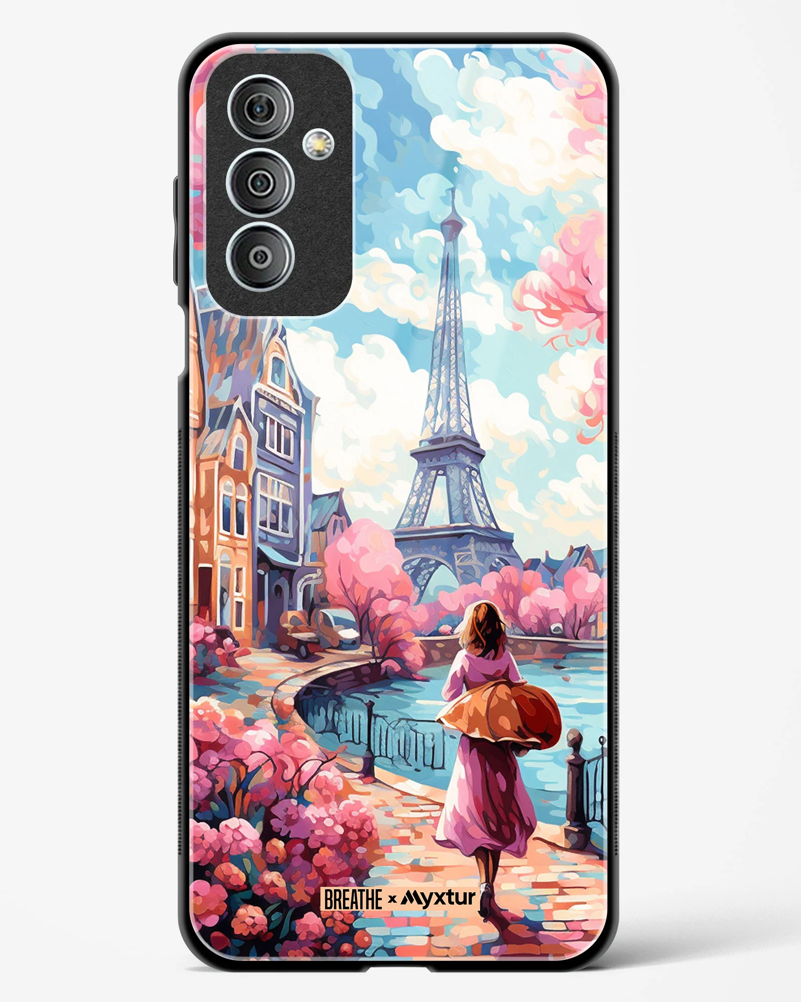 Pastel Paris Impressions [BREATHE] Glass Case Phone Cover (Samsung) - Image 121