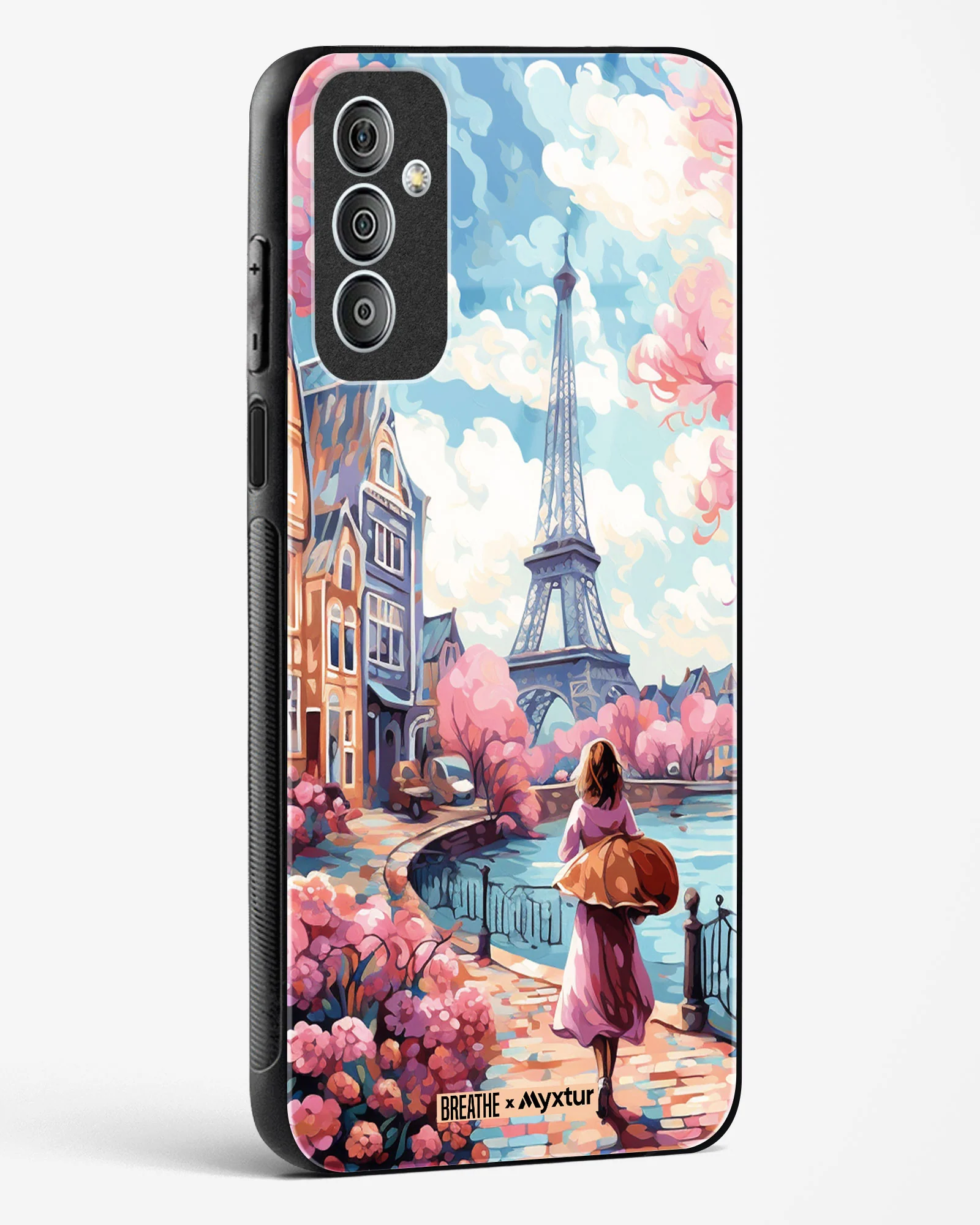 Pastel Paris Impressions [BREATHE] Glass Case Phone Cover (Samsung) - Image 122