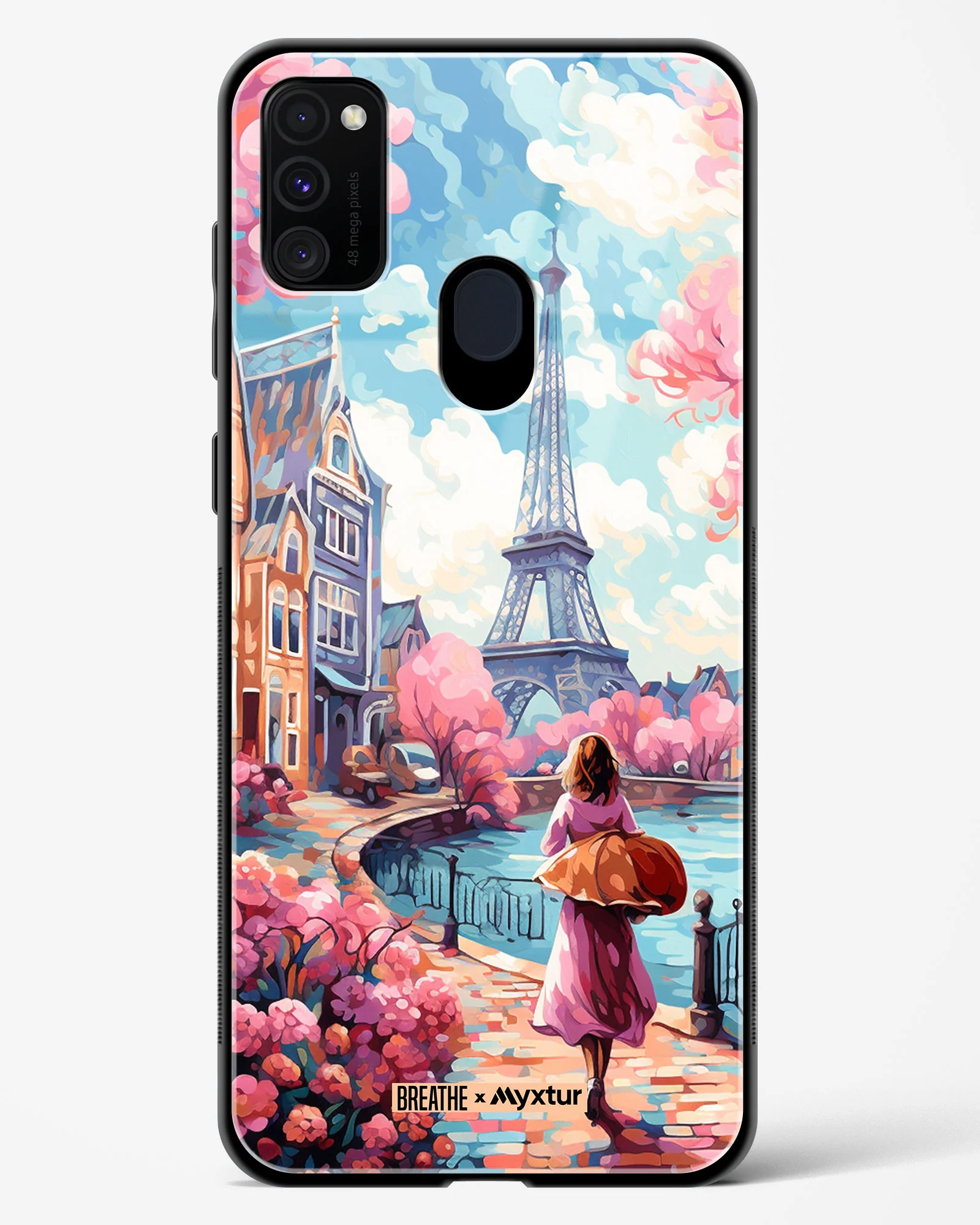 Pastel Paris Impressions [BREATHE] Glass Case Phone Cover (Samsung) - Image 125