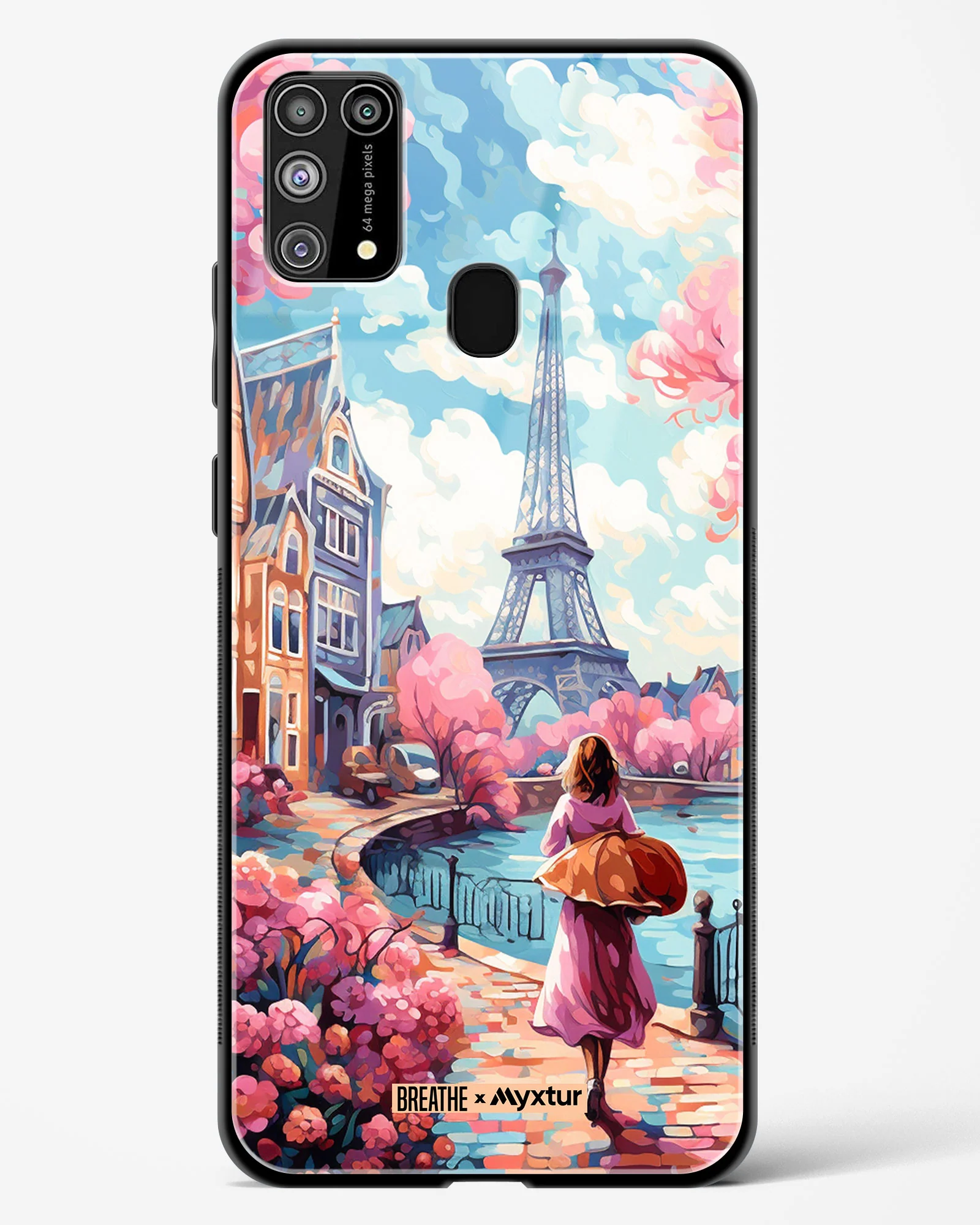 Pastel Paris Impressions [BREATHE] Glass Case Phone Cover (Samsung) - Image 129