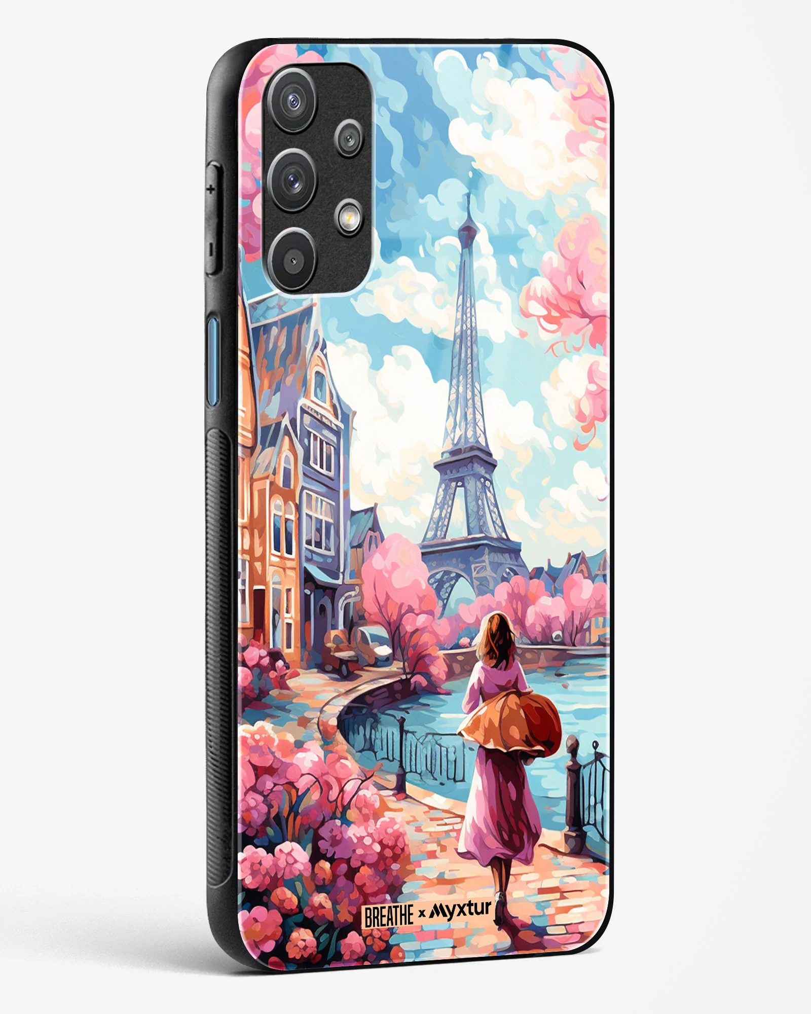 Pastel Paris Impressions [BREATHE] Glass Case Phone Cover (Samsung) - Image 136
