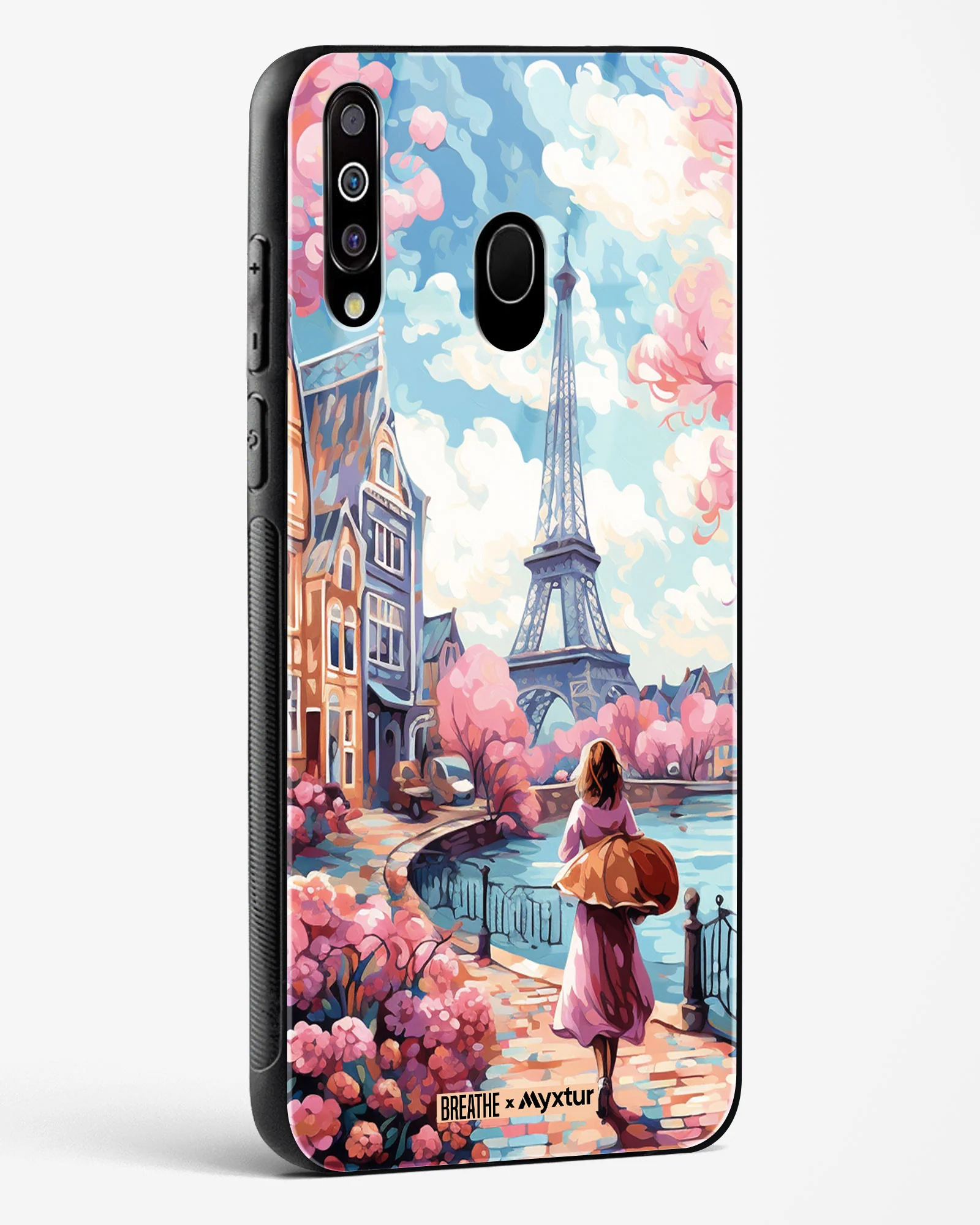 Pastel Paris Impressions [BREATHE] Glass Case Phone Cover (Samsung) - Image 144