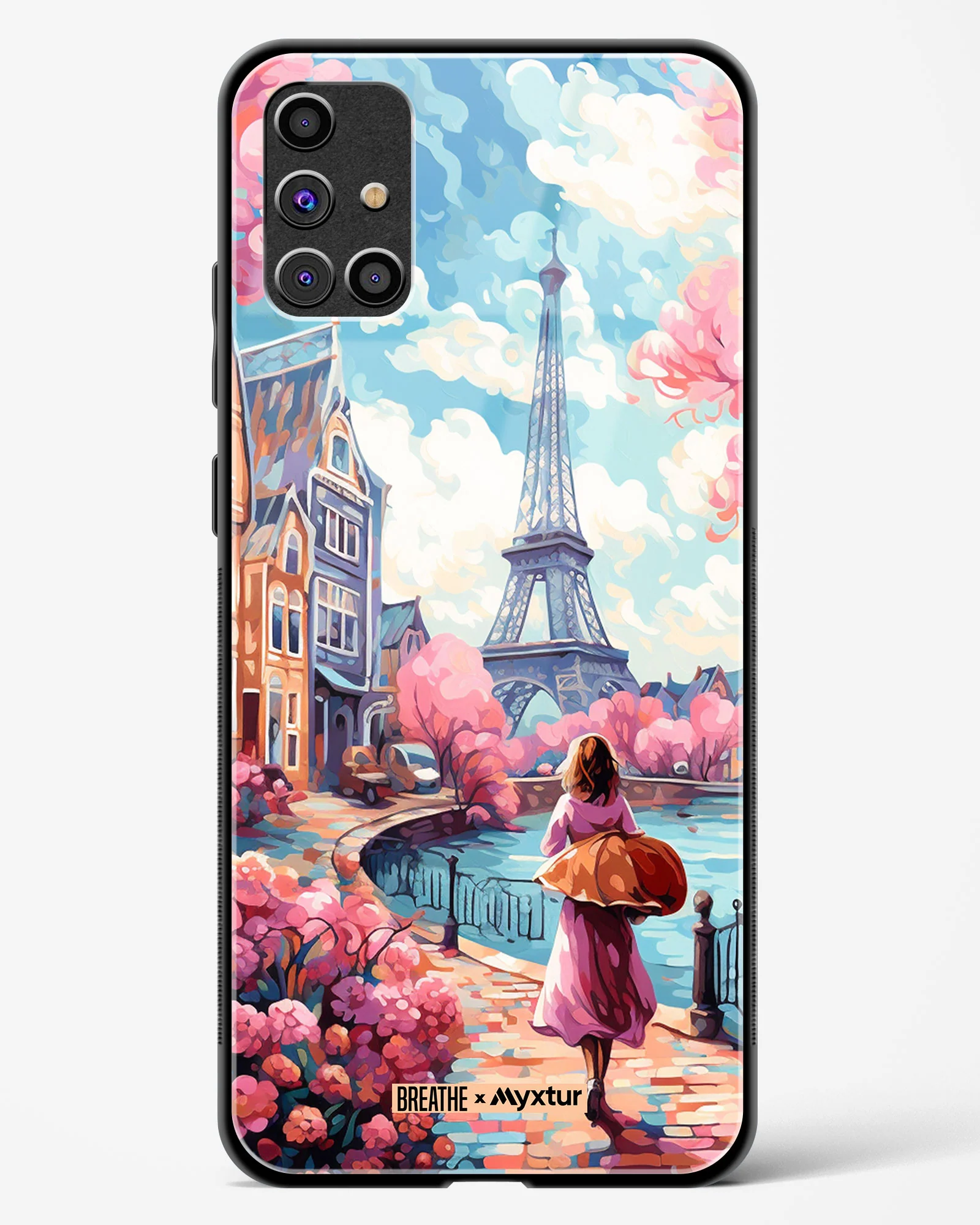 Pastel Paris Impressions [BREATHE] Glass Case Phone Cover (Samsung) - Image 145