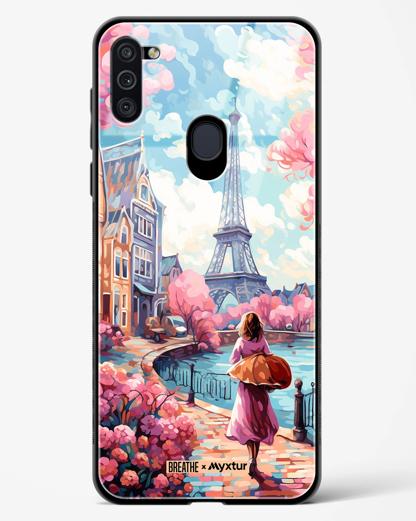 Pastel Paris Impressions [BREATHE] Glass Case Phone Cover (Samsung) - Image 15