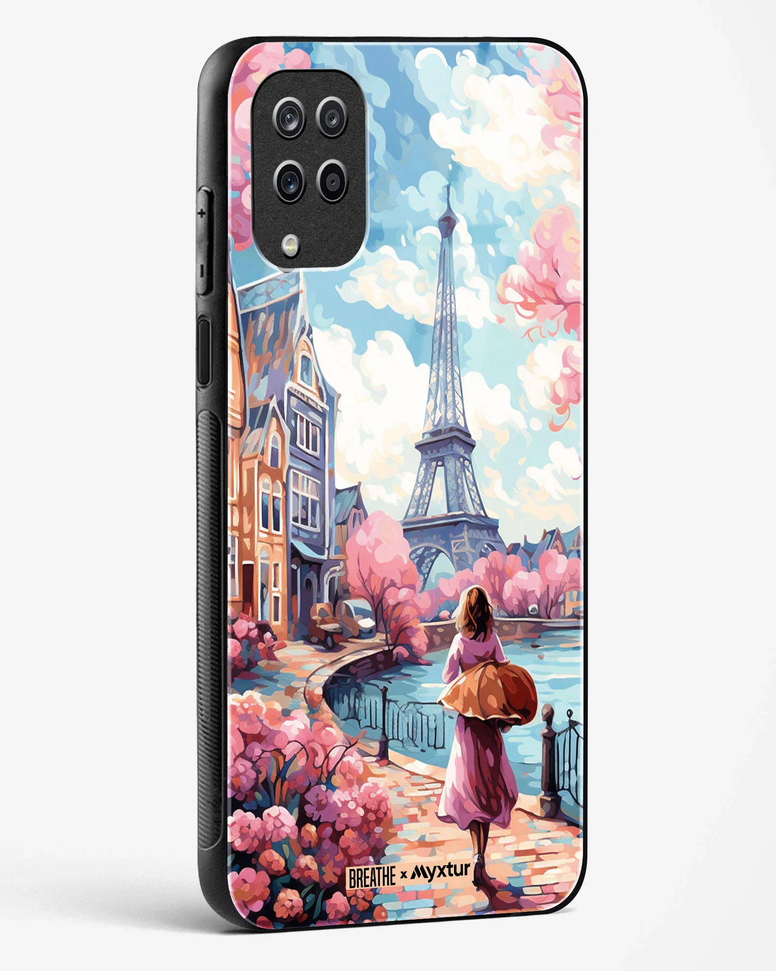 Pastel Paris Impressions [BREATHE] Glass Case Phone Cover (Samsung) - Image 156