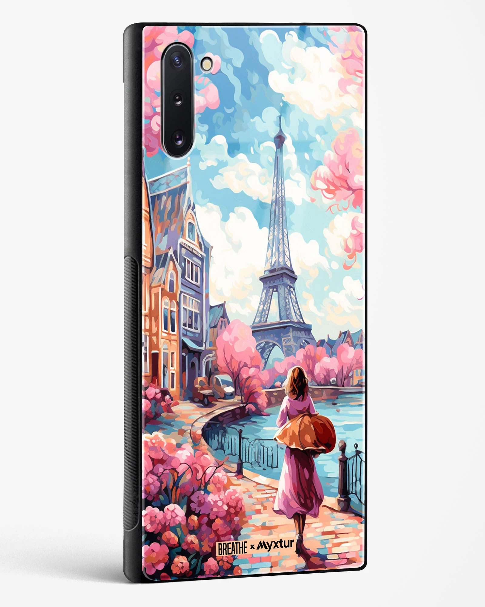 Pastel Paris Impressions [BREATHE] Glass Case Phone Cover (Samsung) - Image 158