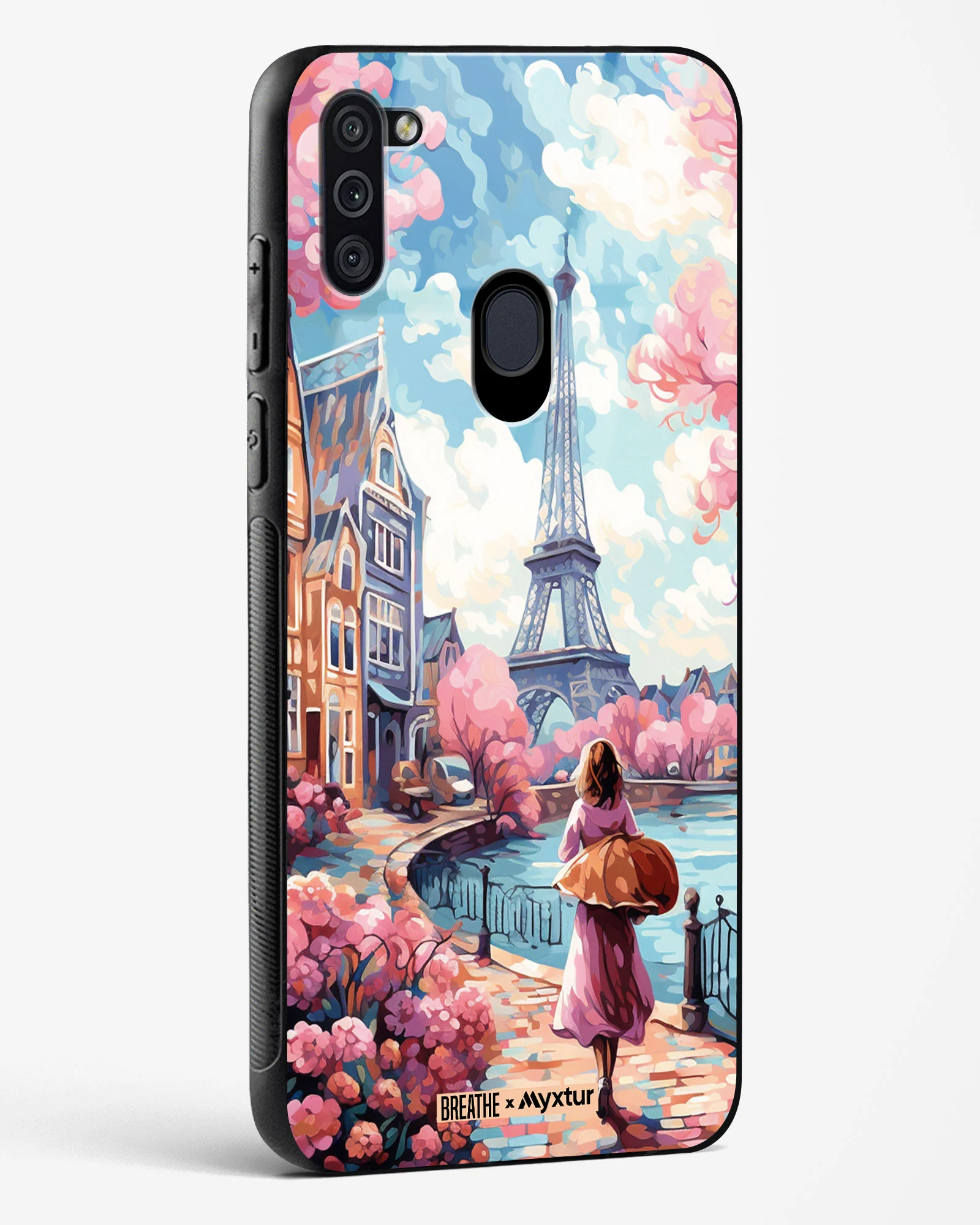 Pastel Paris Impressions [BREATHE] Glass Case Phone Cover (Samsung) - Image 16