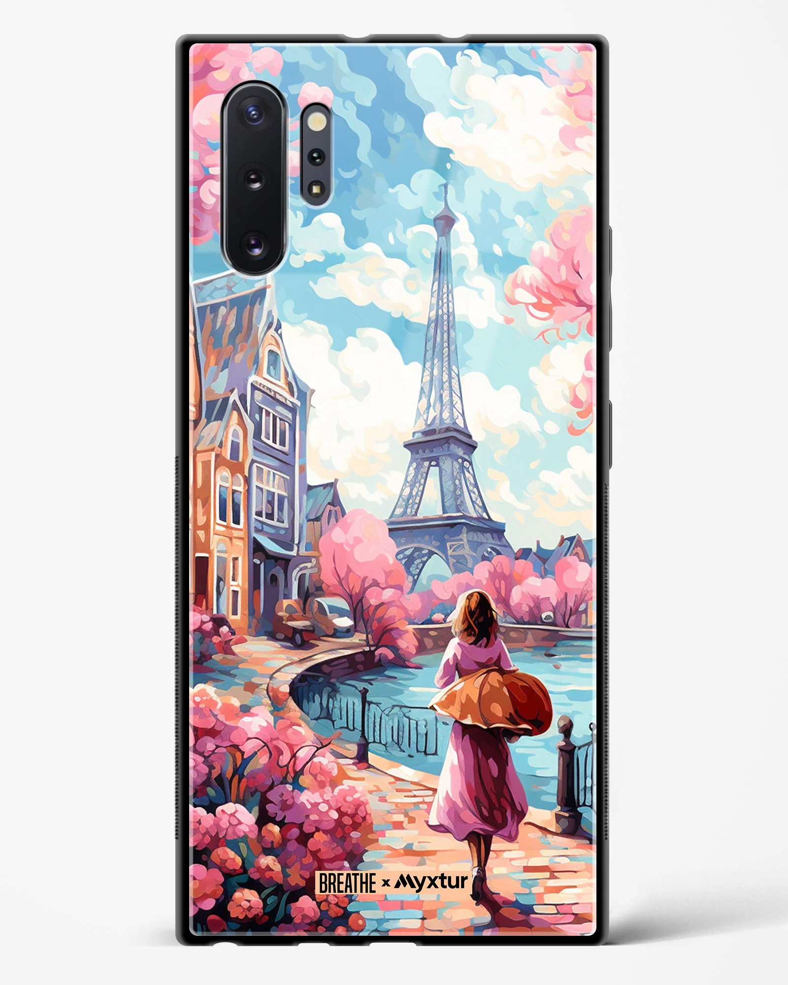 Pastel Paris Impressions [BREATHE] Glass Case Phone Cover (Samsung) - Image 161