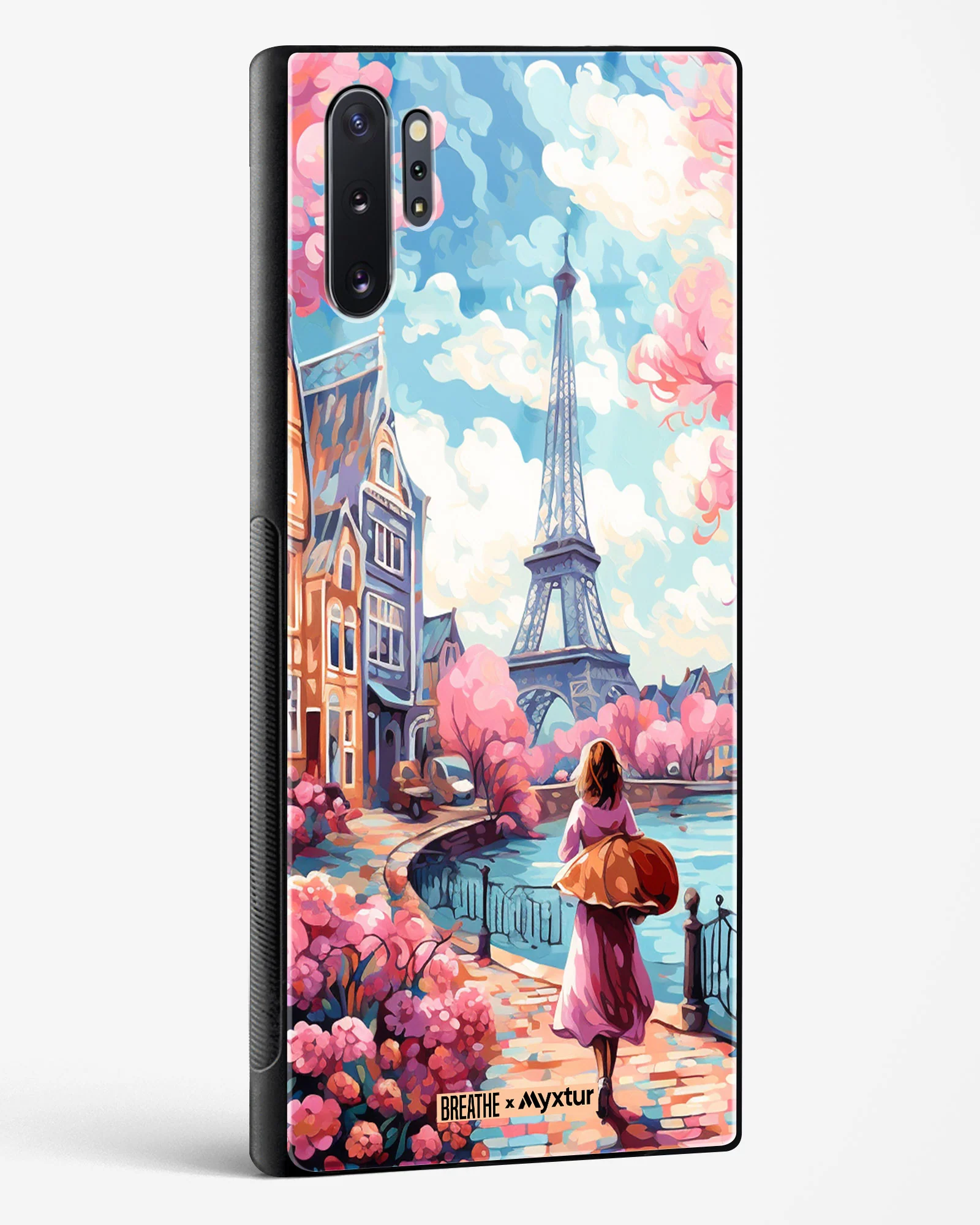 Pastel Paris Impressions [BREATHE] Glass Case Phone Cover (Samsung) - Image 162