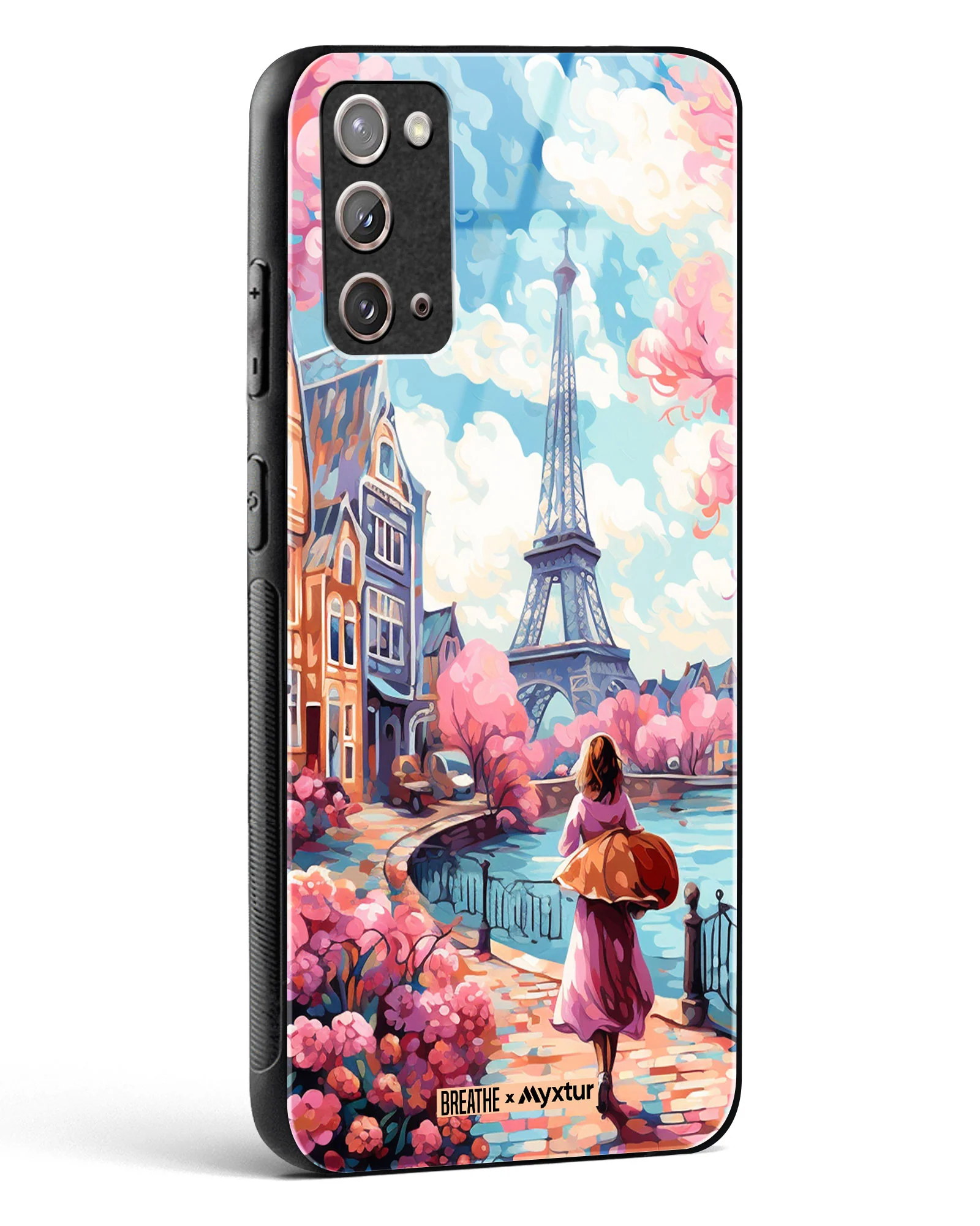 Pastel Paris Impressions [BREATHE] Glass Case Phone Cover (Samsung) - Image 164
