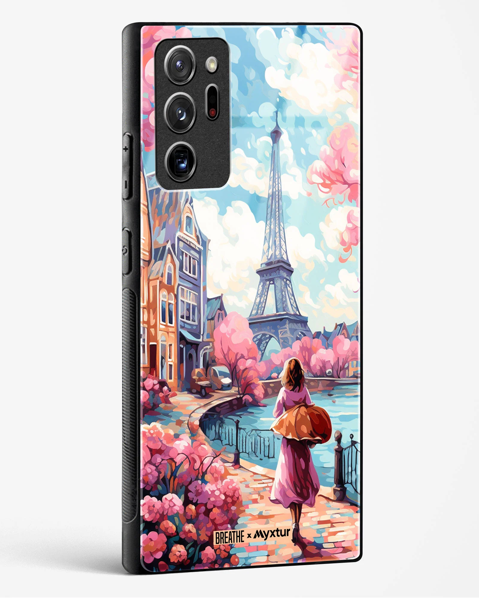 Pastel Paris Impressions [BREATHE] Glass Case Phone Cover (Samsung) - Image 166