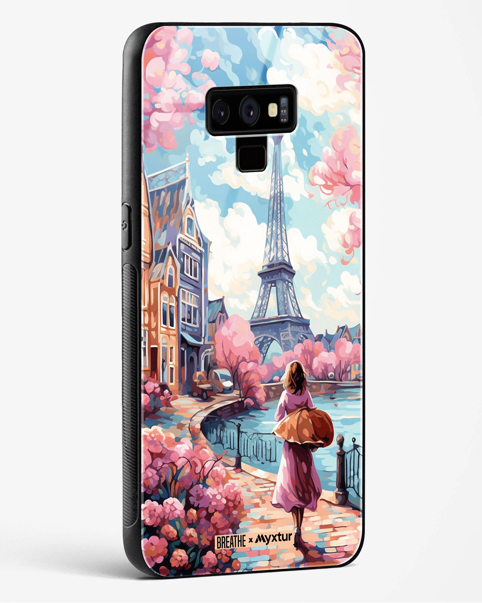Pastel Paris Impressions [BREATHE] Glass Case Phone Cover (Samsung) - Image 168