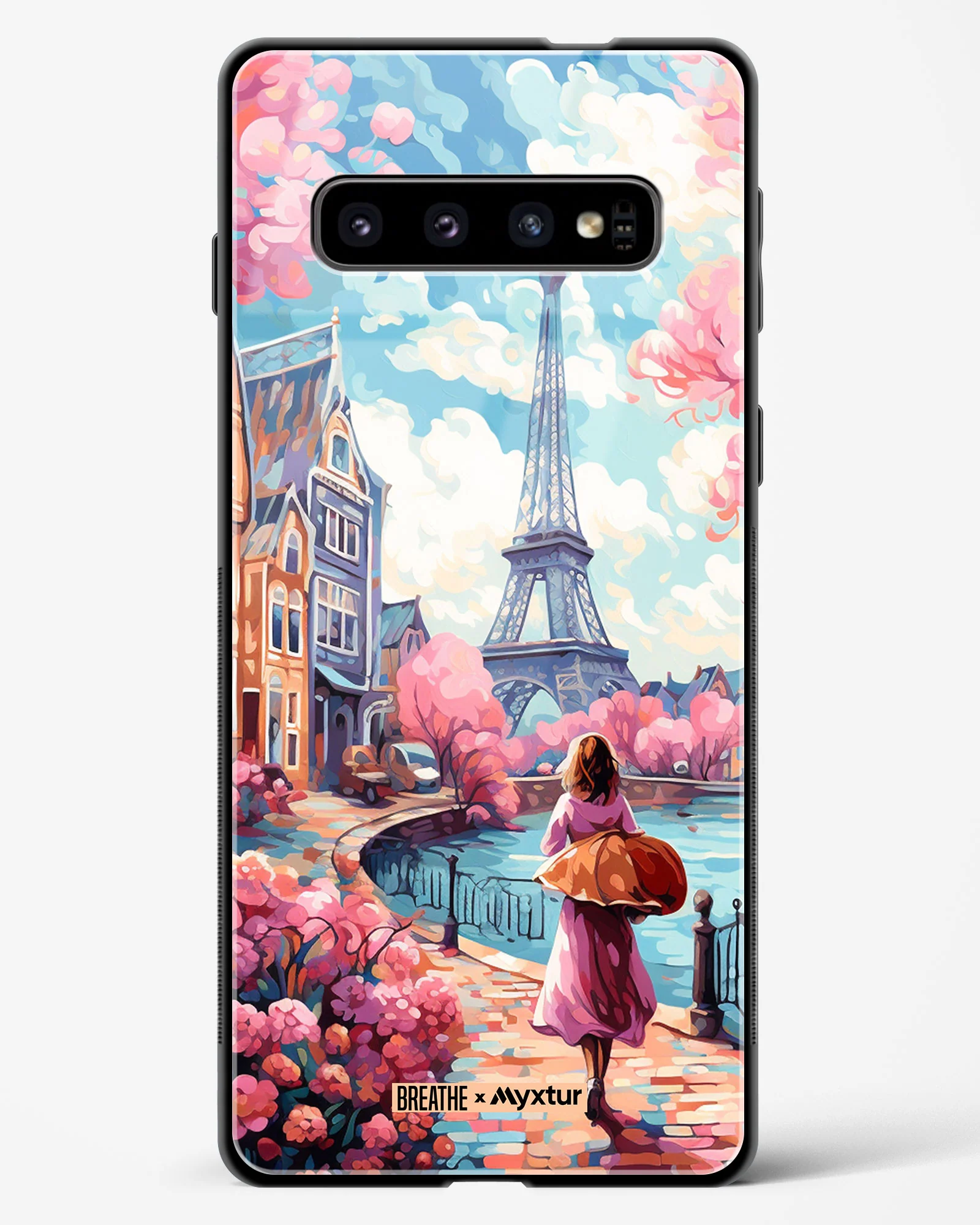 Pastel Paris Impressions [BREATHE] Glass Case Phone Cover (Samsung) - Image 169