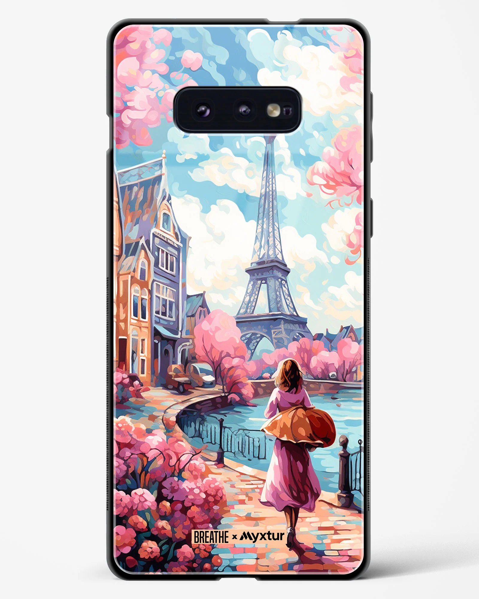 Pastel Paris Impressions [BREATHE] Glass Case Phone Cover (Samsung) - Image 175