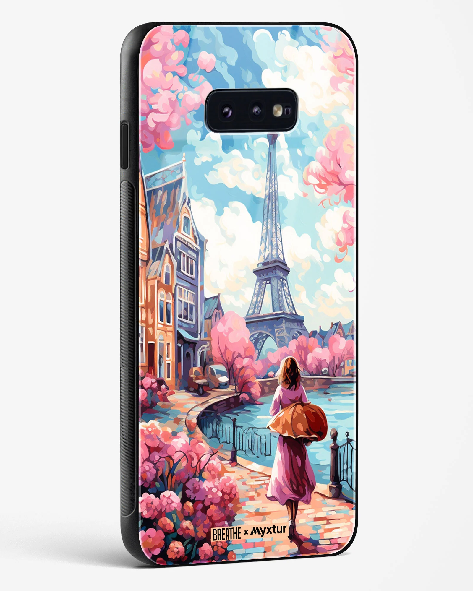 Pastel Paris Impressions [BREATHE] Glass Case Phone Cover (Samsung) - Image 176