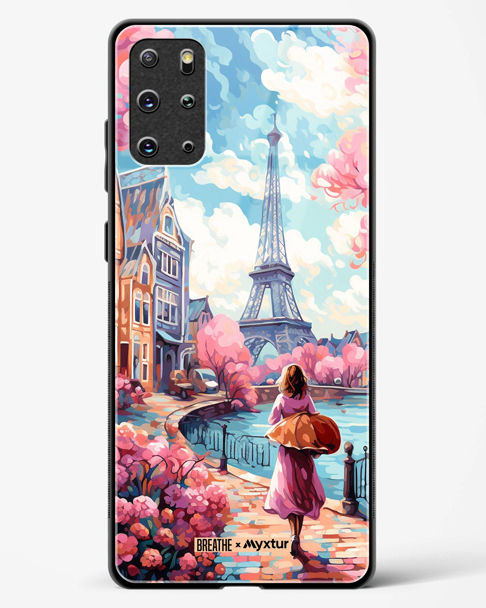 Pastel Paris Impressions [BREATHE] Glass Case Phone Cover (Samsung) - Image 179