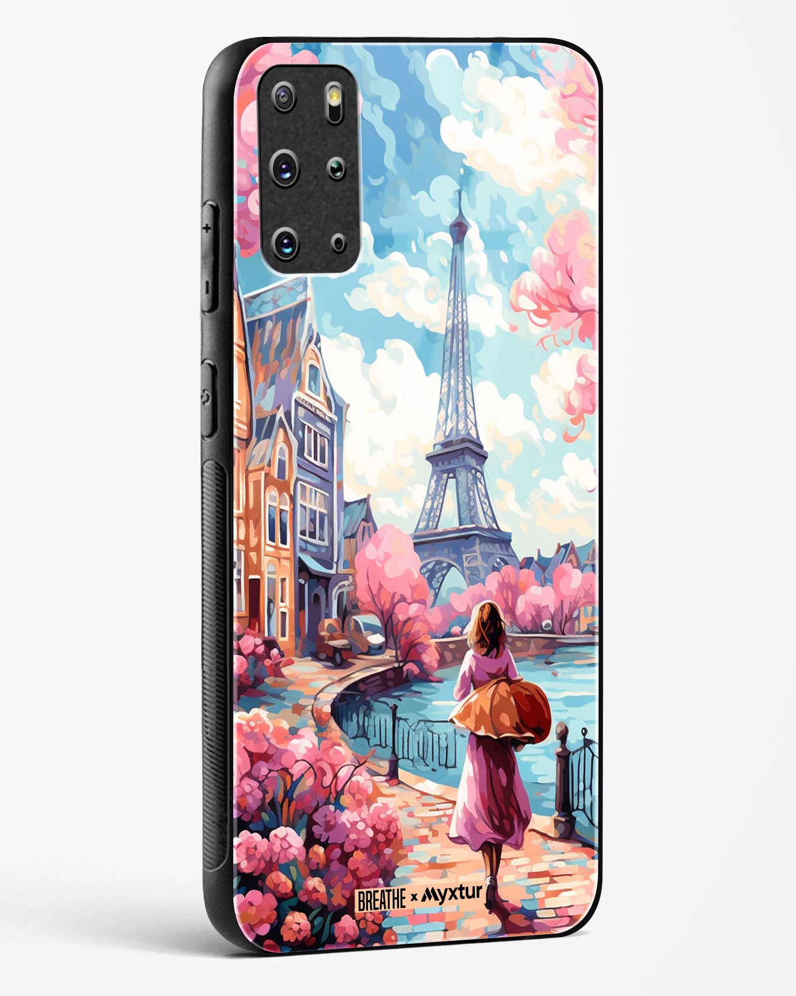 Pastel Paris Impressions [BREATHE] Glass Case Phone Cover (Samsung) - Image 180