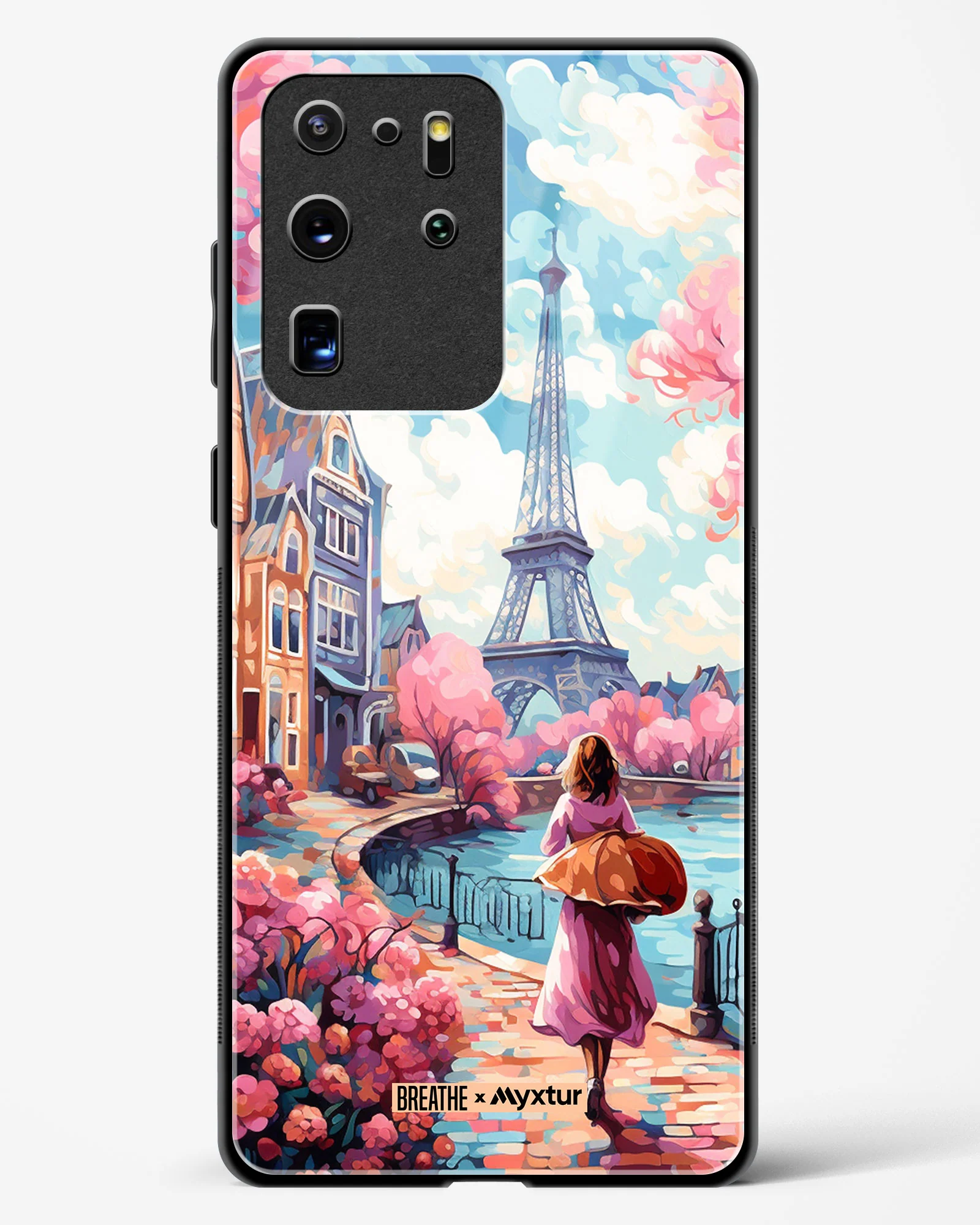 Pastel Paris Impressions [BREATHE] Glass Case Phone Cover (Samsung) - Image 181