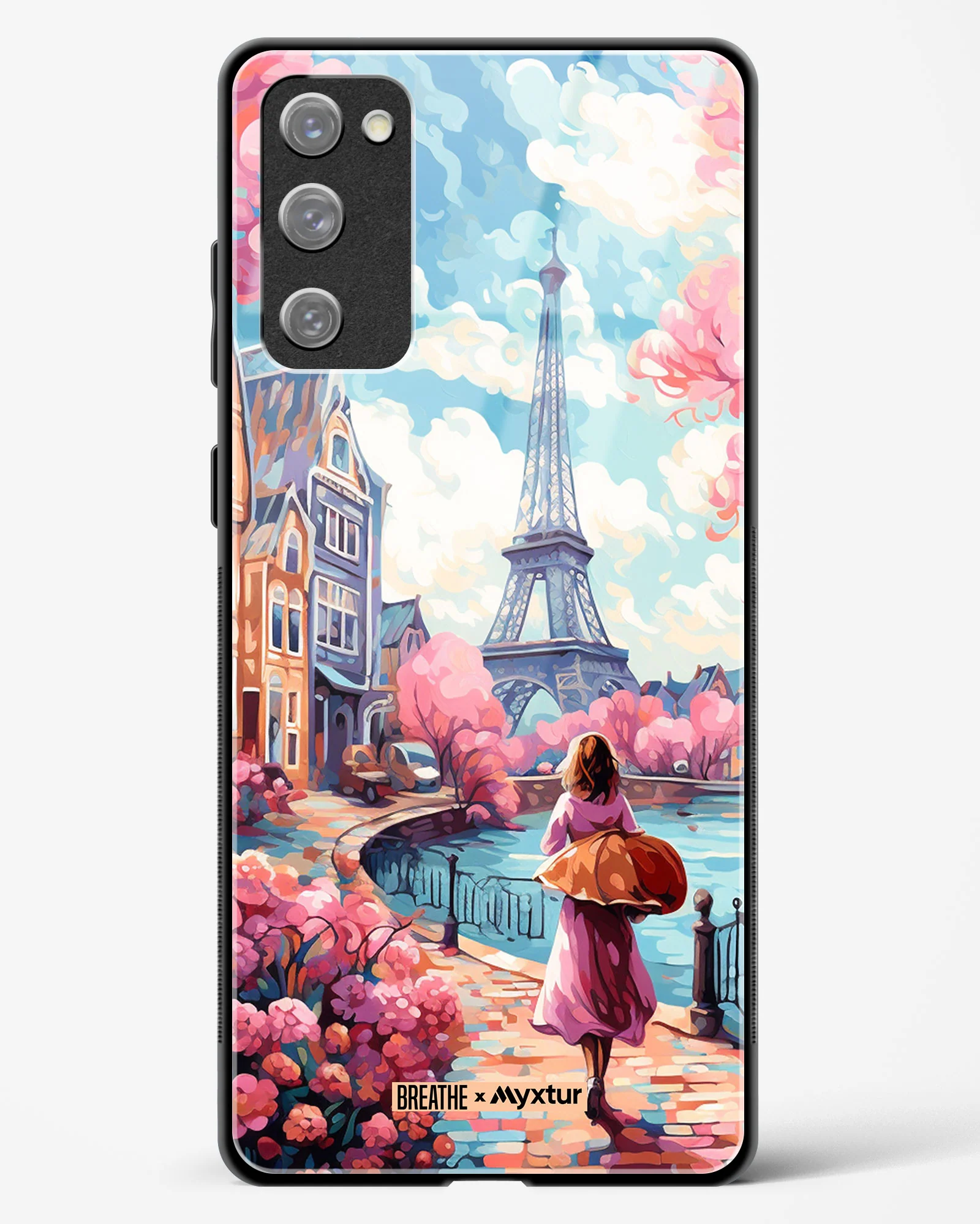 Pastel Paris Impressions [BREATHE] Glass Case Phone Cover (Samsung) - Image 183